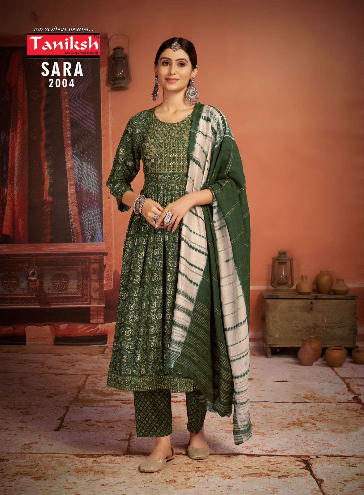 TANIKSH SARA VOL 2 NAIRA CUT PATTERN KURTI SET