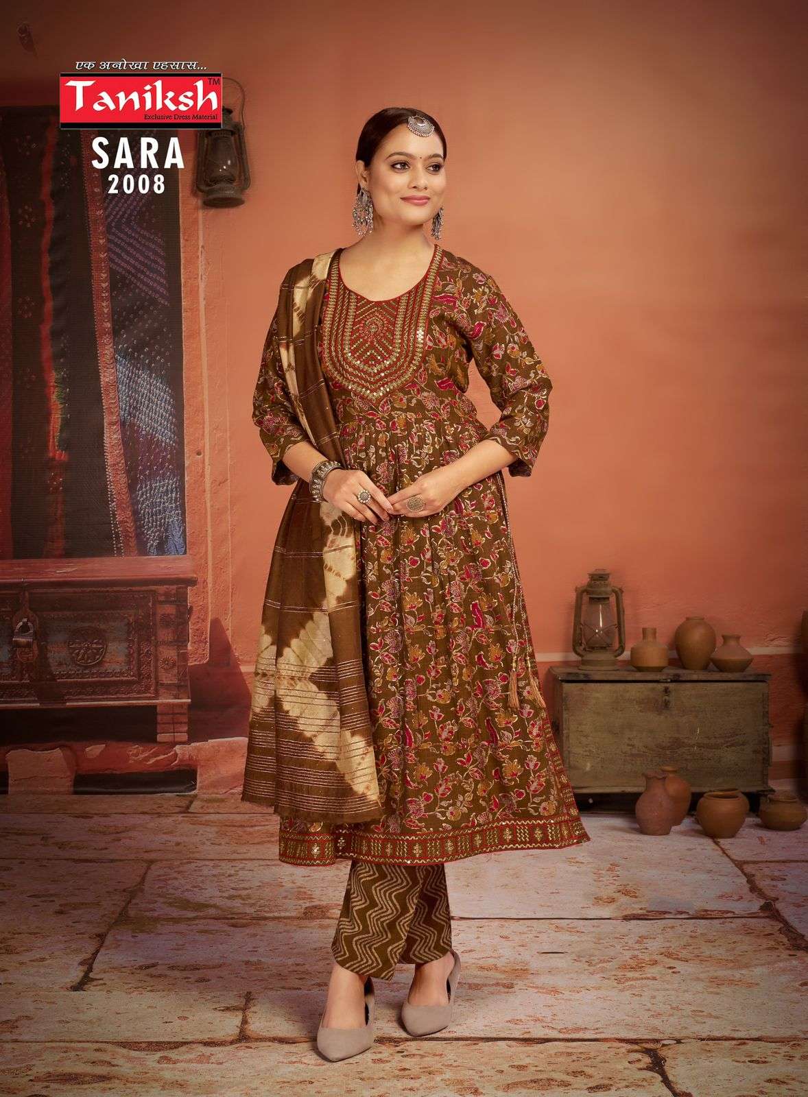 TANIKSH SARA VOL 2 NAIRA CUT PATTERN KURTI SET