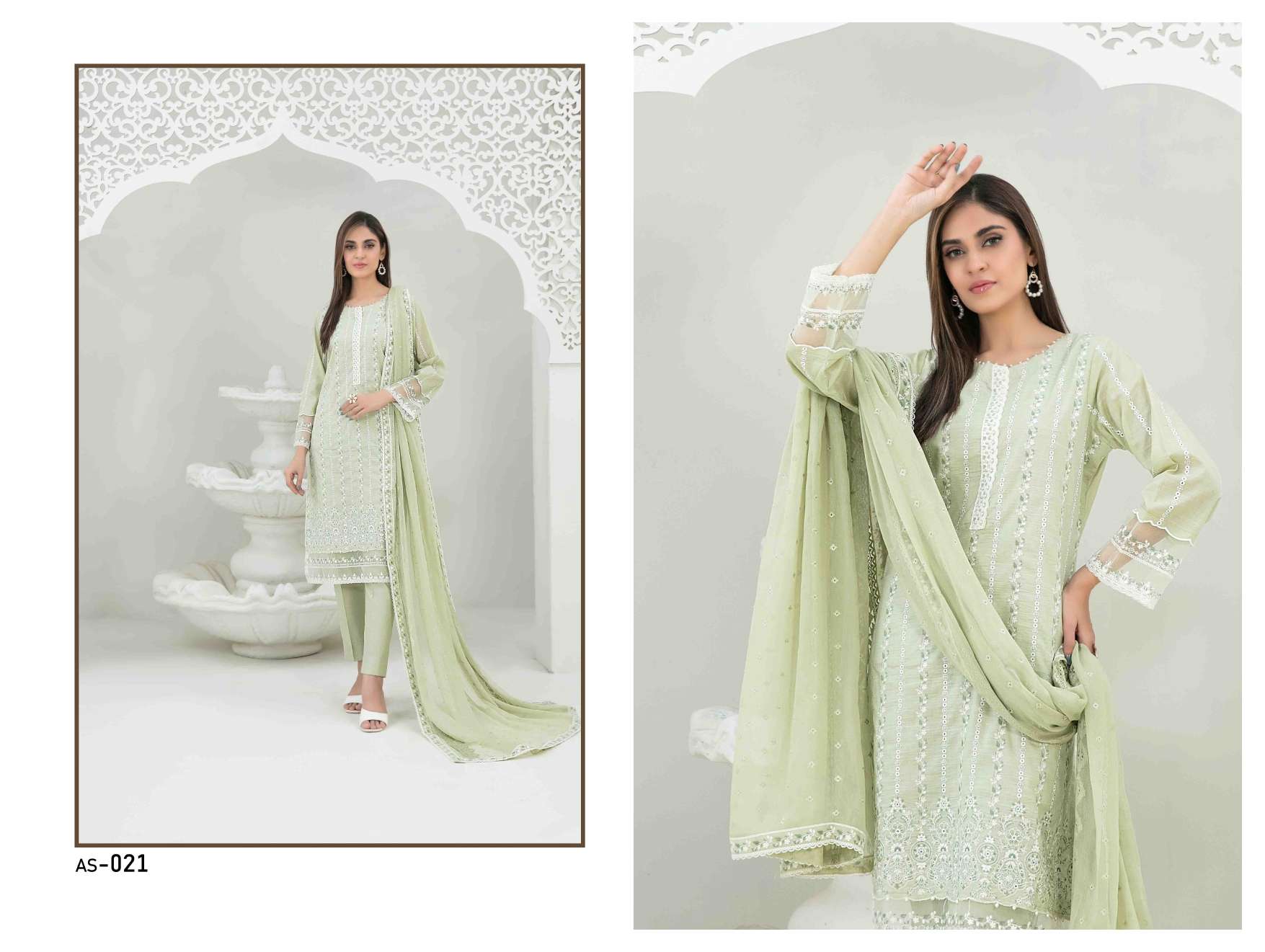 TAWAKKAL FABRICS TANIHA FANCY EMBROIDERED LAWN COLLECTION 