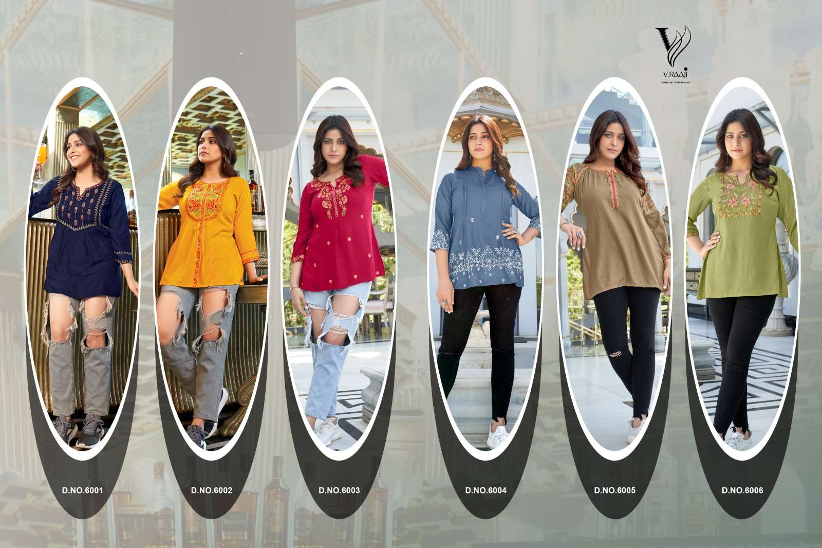 V. RAAJI TOPSY FANCY TOP 