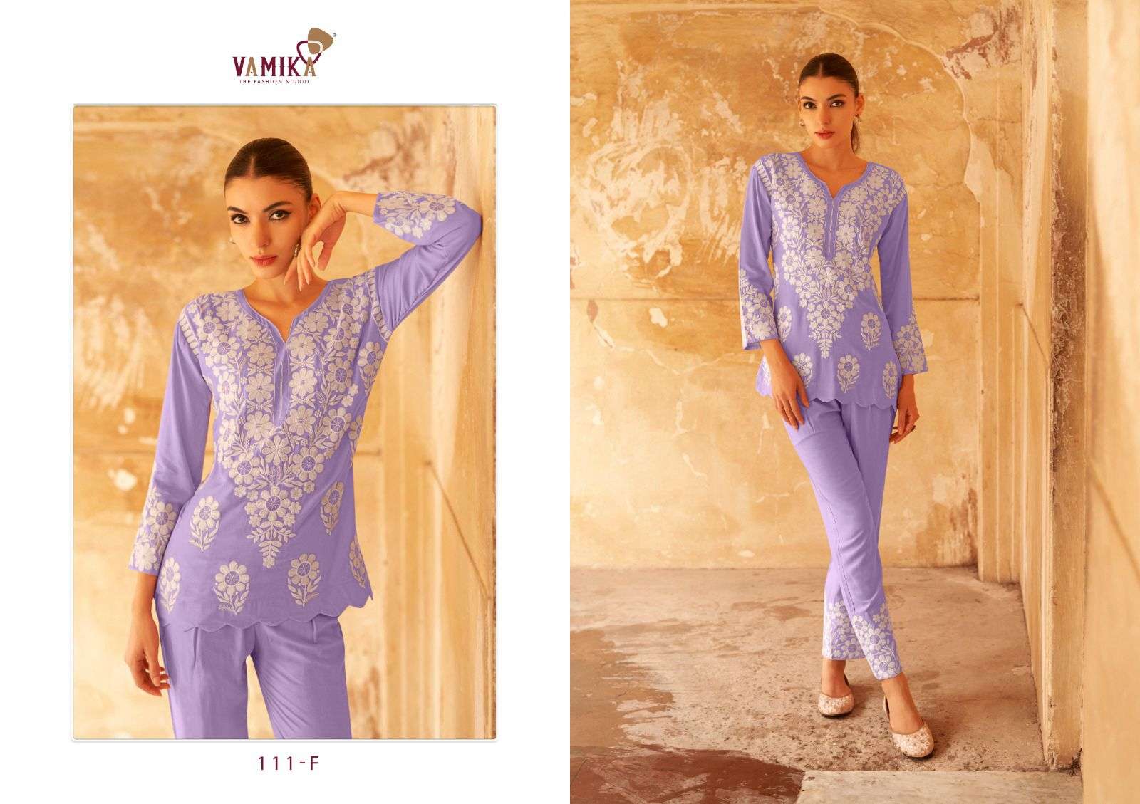 VAMIKA VERONICA VOL 2 RAYON FANCY DESIGNER CORD SET