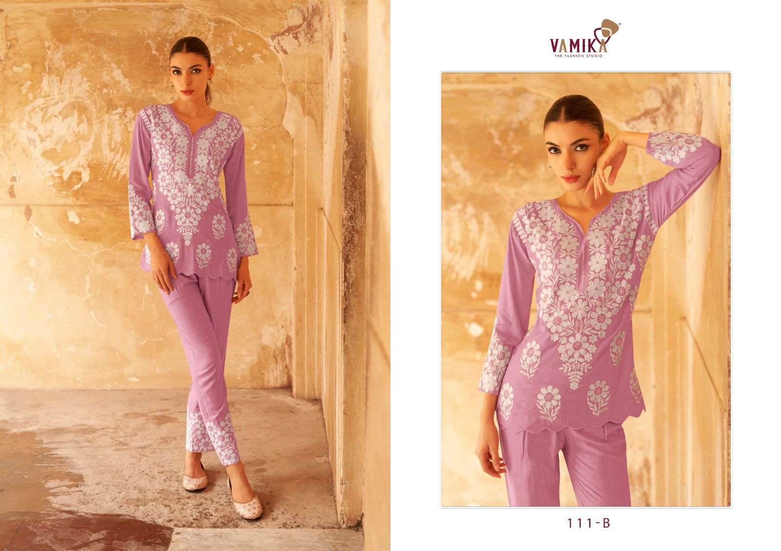 VAMIKA VERONICA VOL 2 RAYON FANCY DESIGNER CORD SET