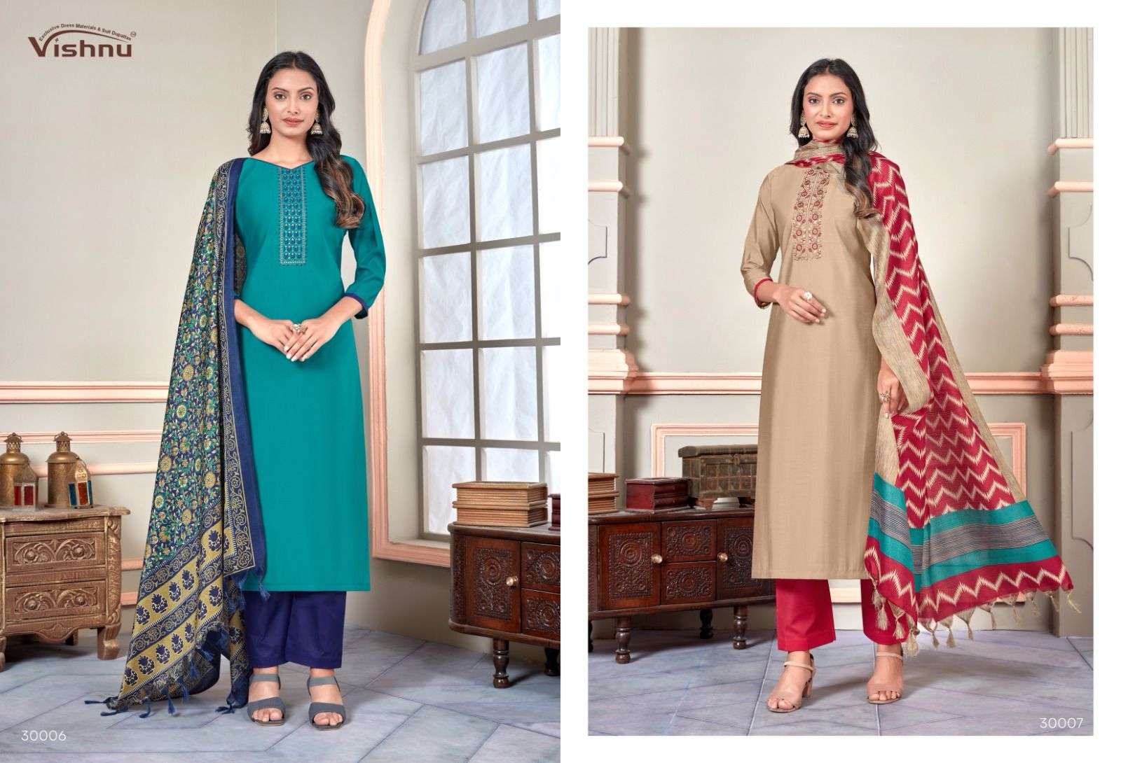 VISHNU IMPEX EVANKA VOL 6 SILK DRESS MATERIAL