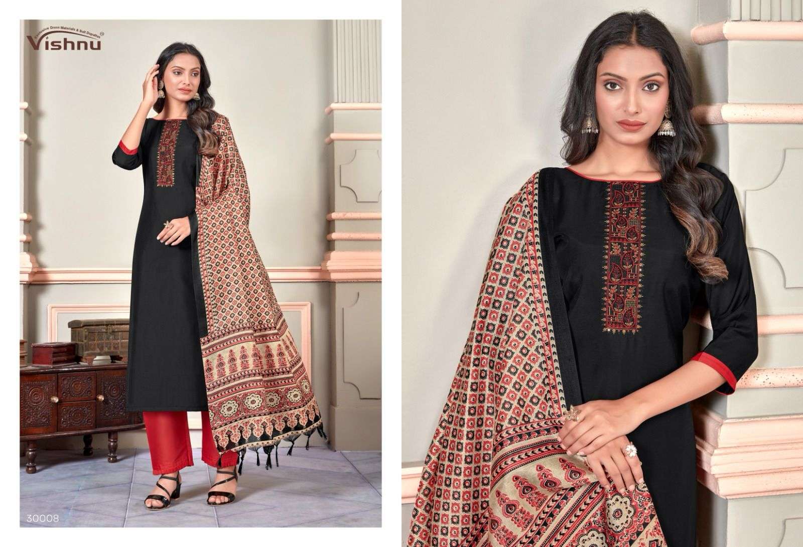 VISHNU IMPEX EVANKA VOL 6 SILK DRESS MATERIAL