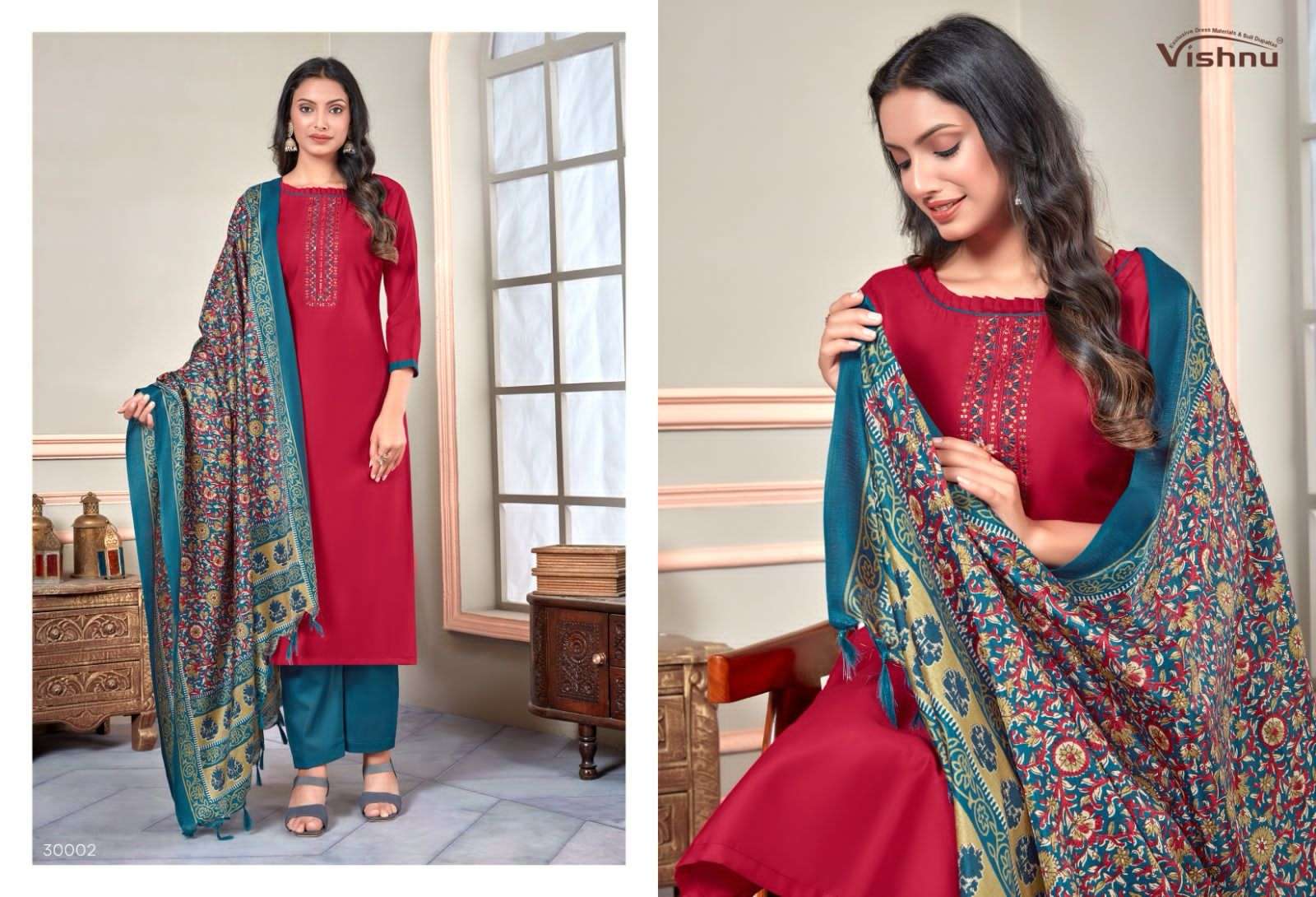 VISHNU IMPEX EVANKA VOL 6 SILK DRESS MATERIAL