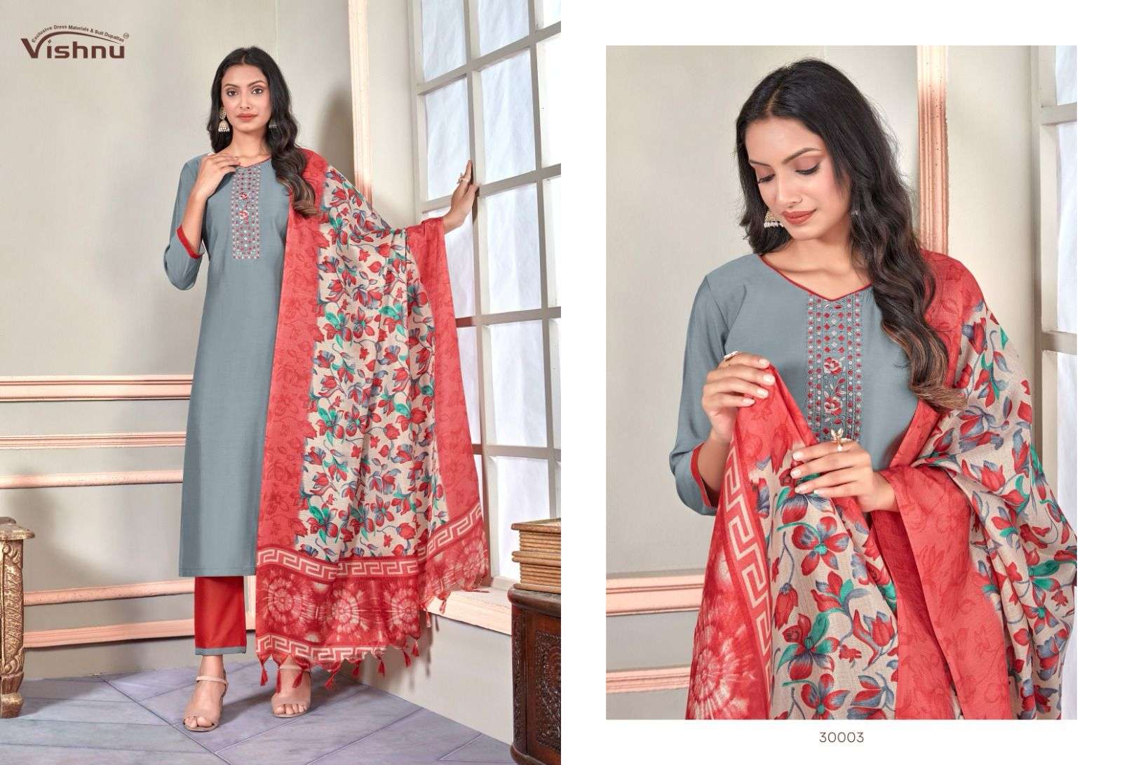 VISHNU IMPEX EVANKA VOL 6 SILK DRESS MATERIAL