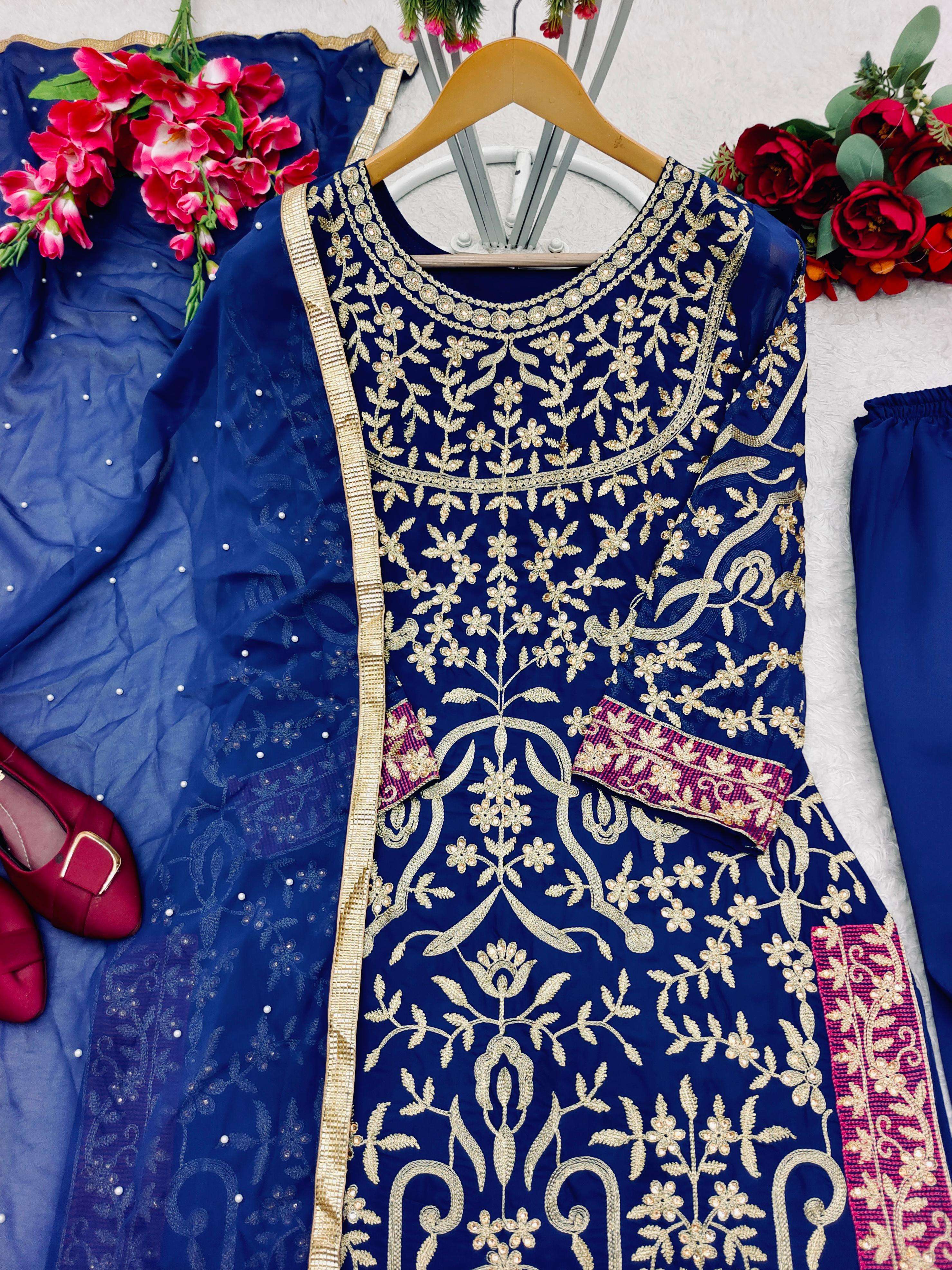 WW 1051 PAKISTANI STYLE SUIT