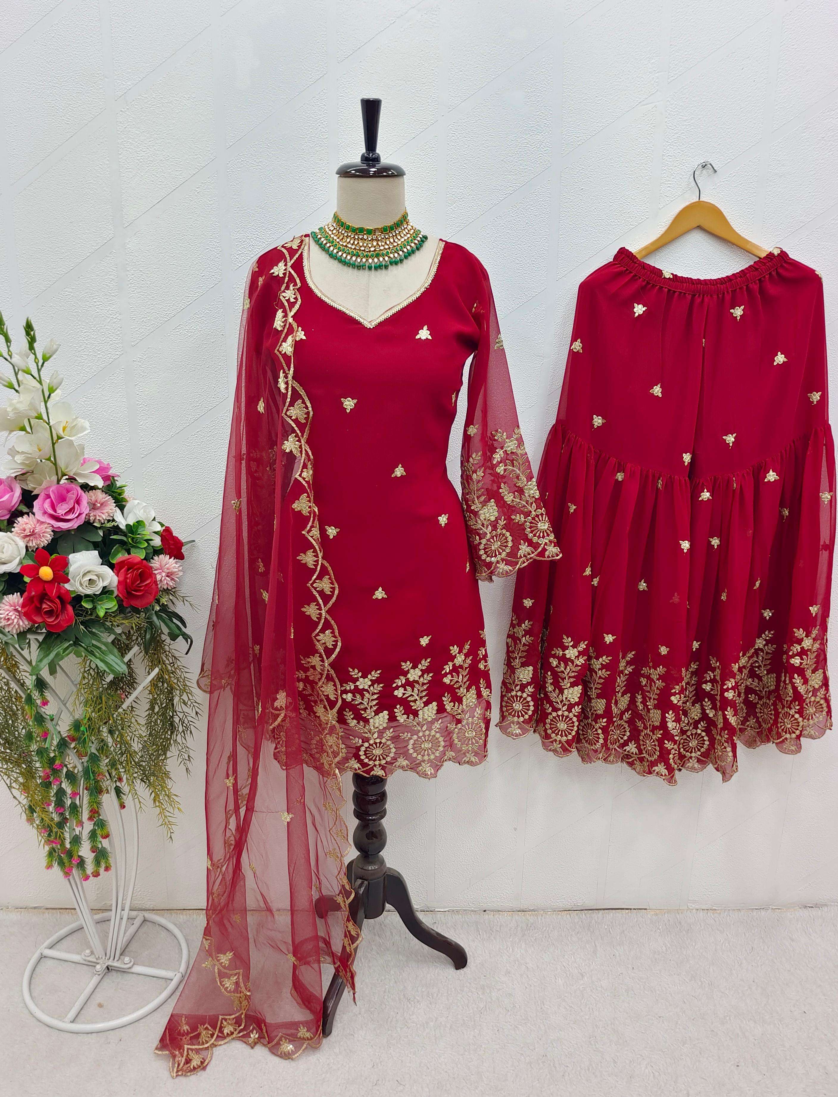 WW 1055 SHARARA SUIT