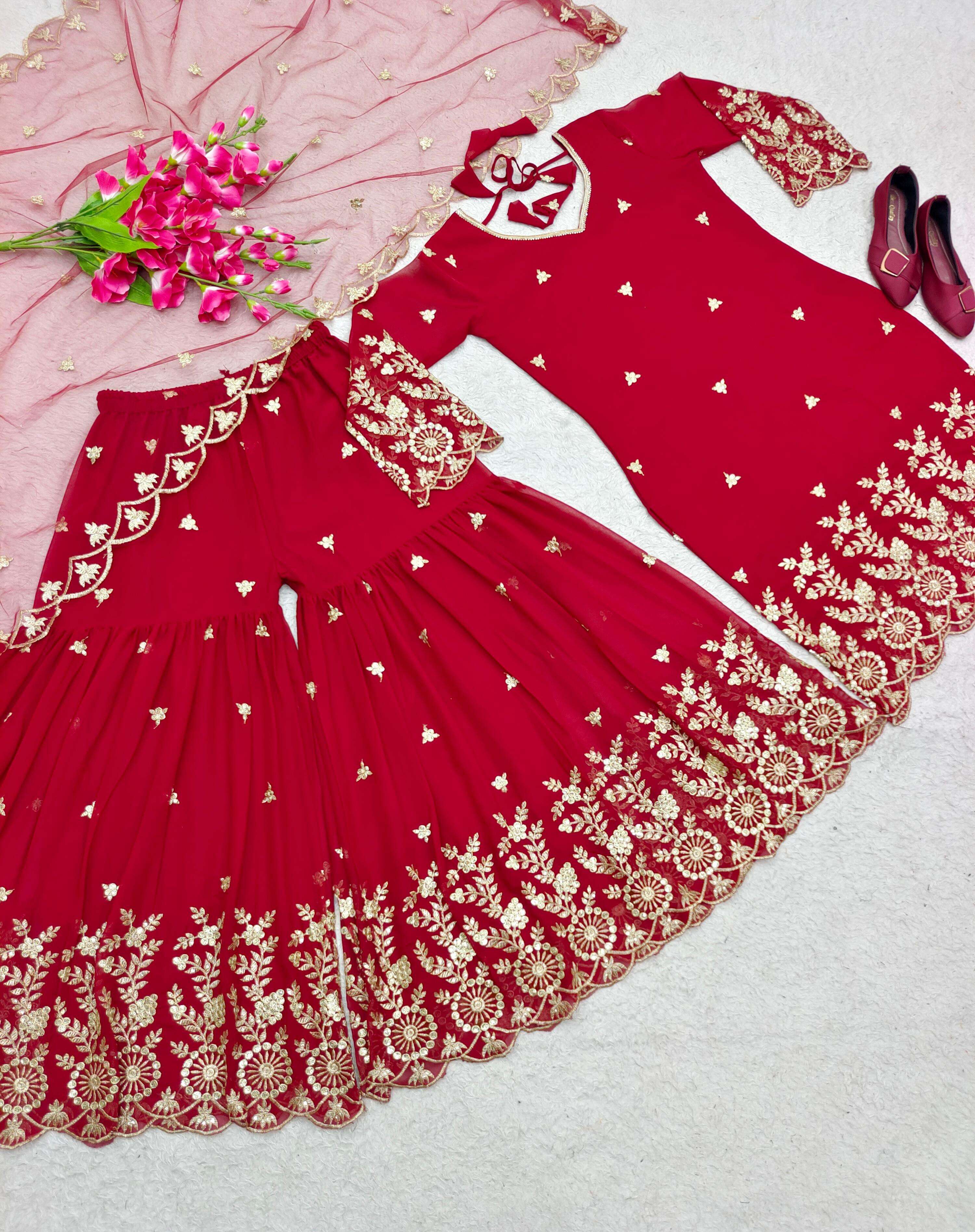 WW 1055 SHARARA SUIT