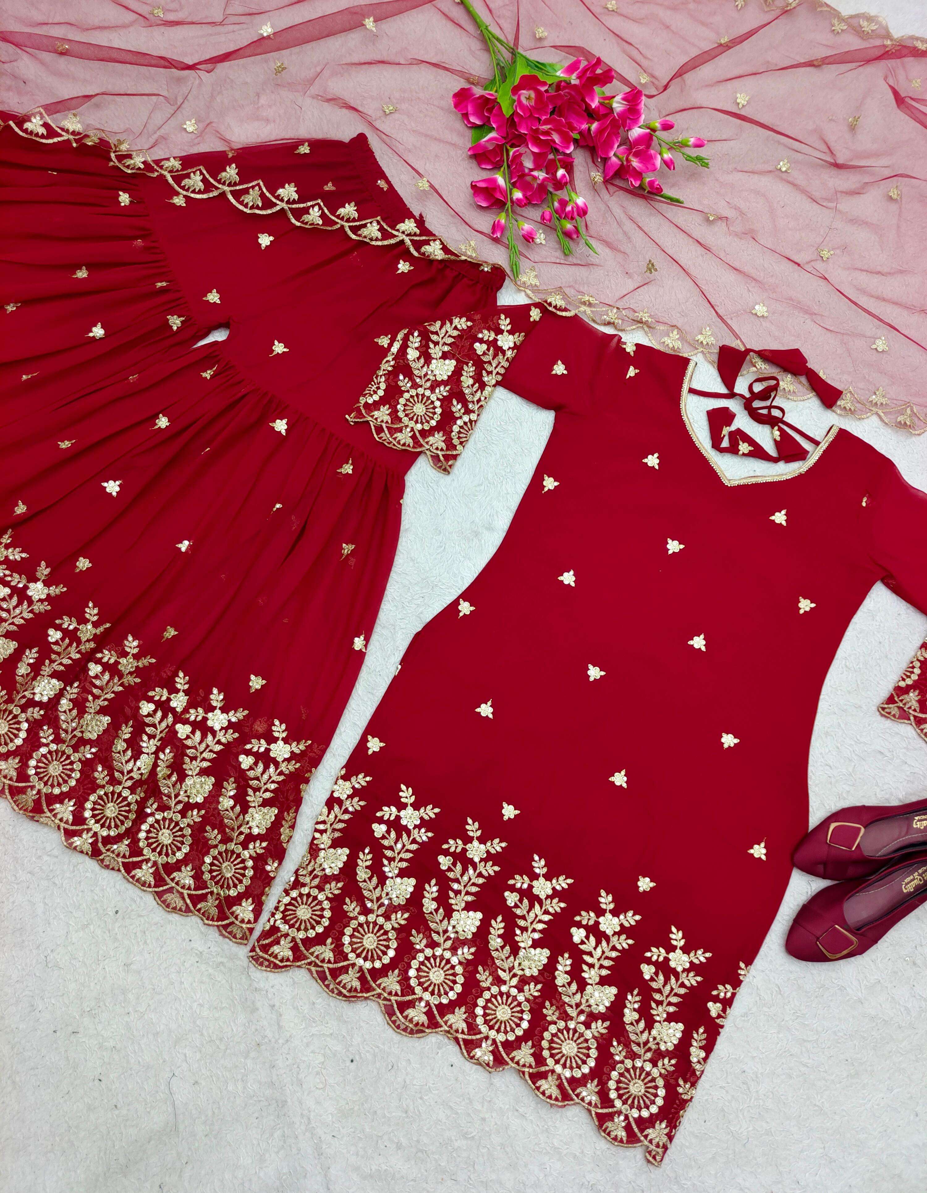 WW 1055 SHARARA SUIT