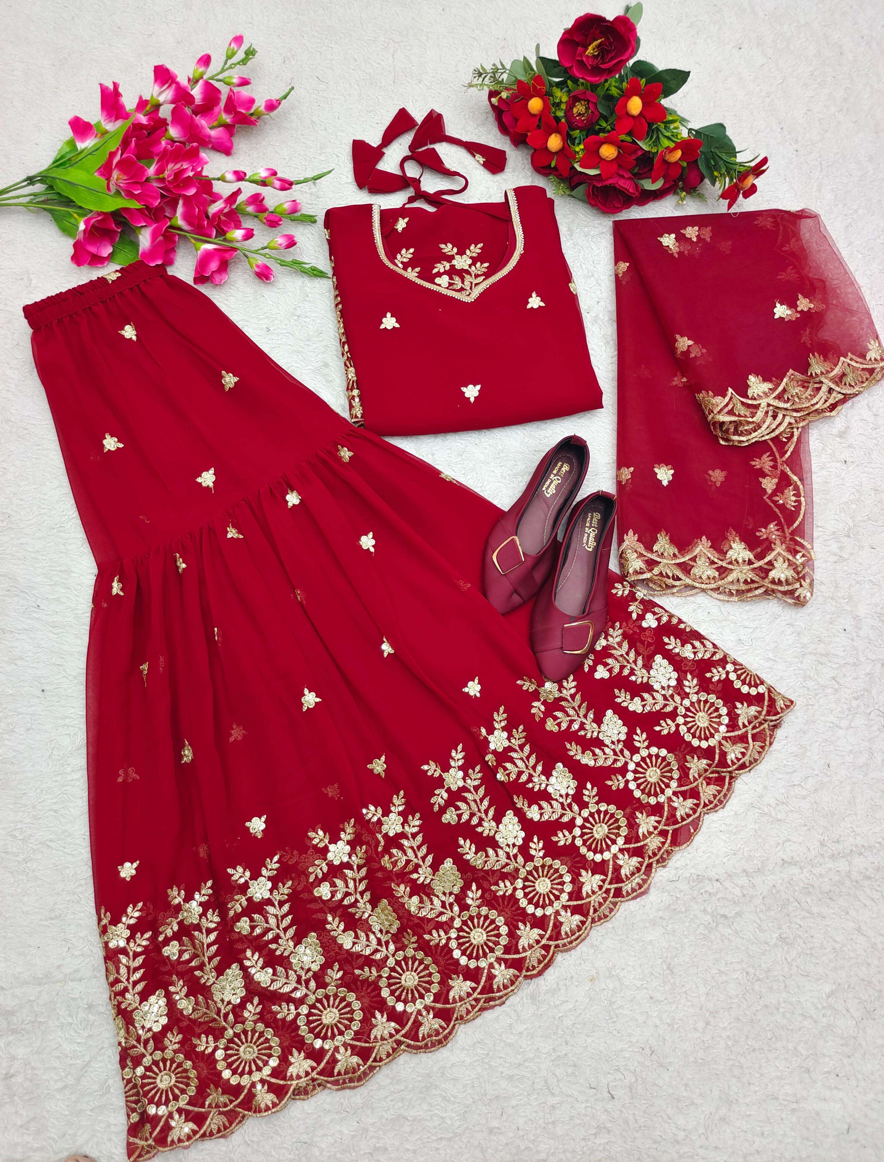WW 1055 SHARARA SUIT
