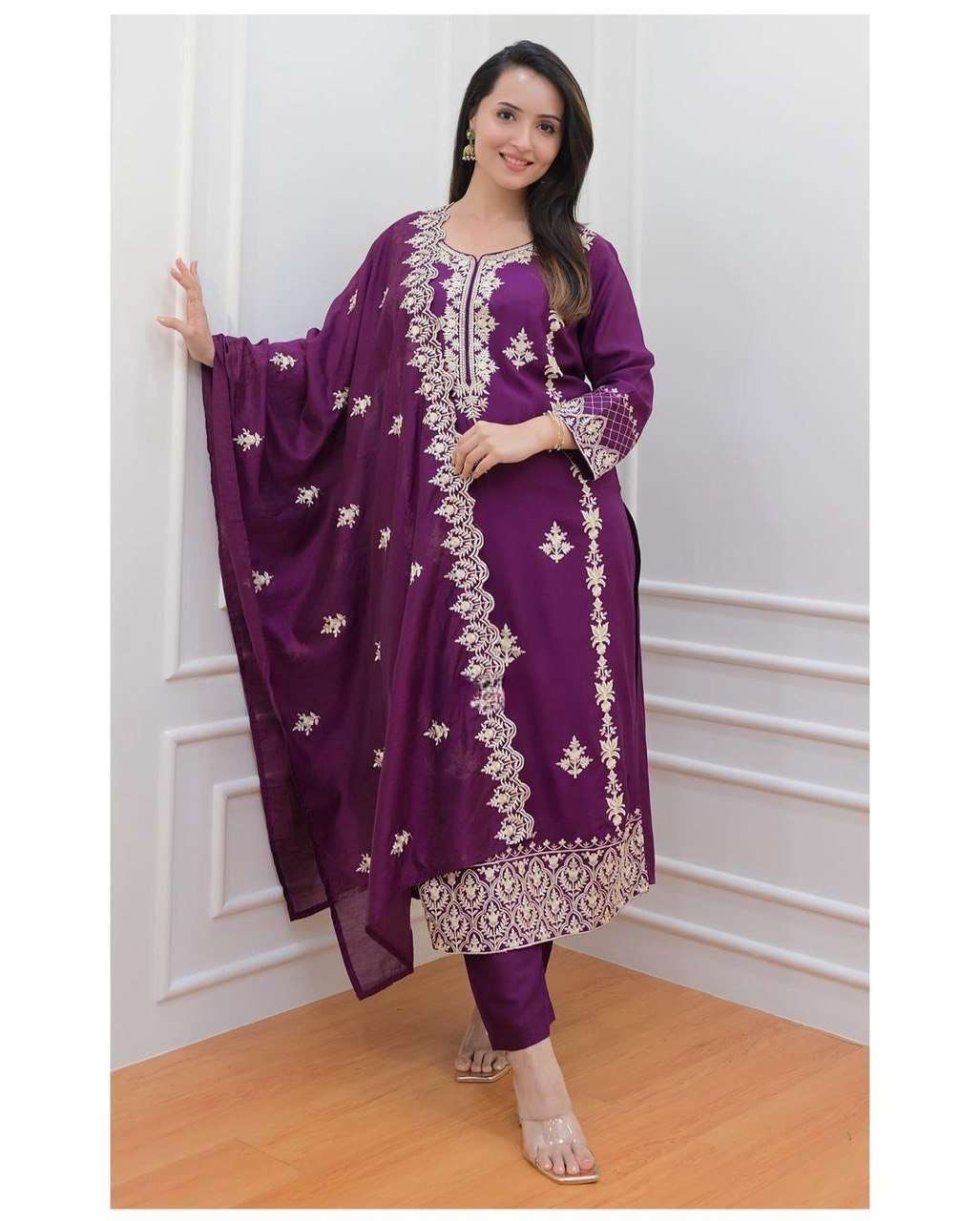 X ANGLE KURTI SET 
