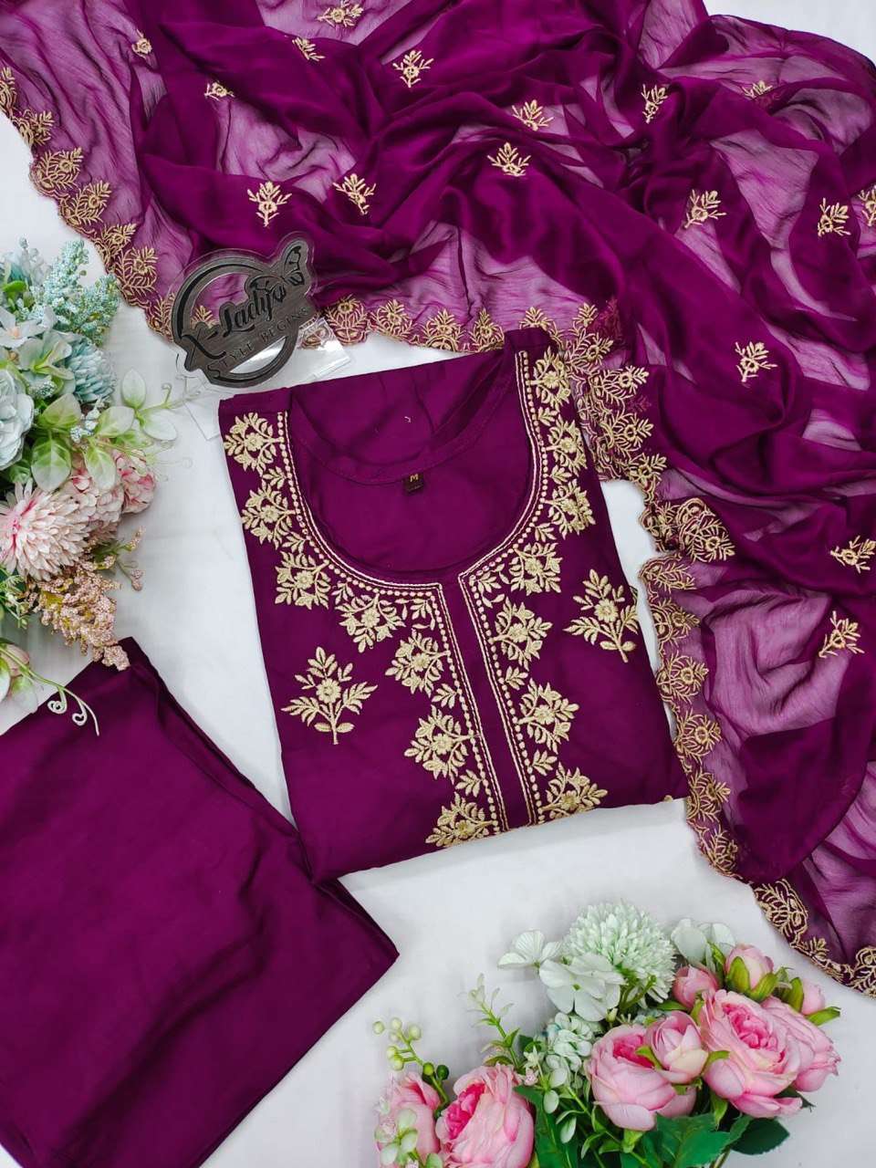 X ANGLE KURTI SET 