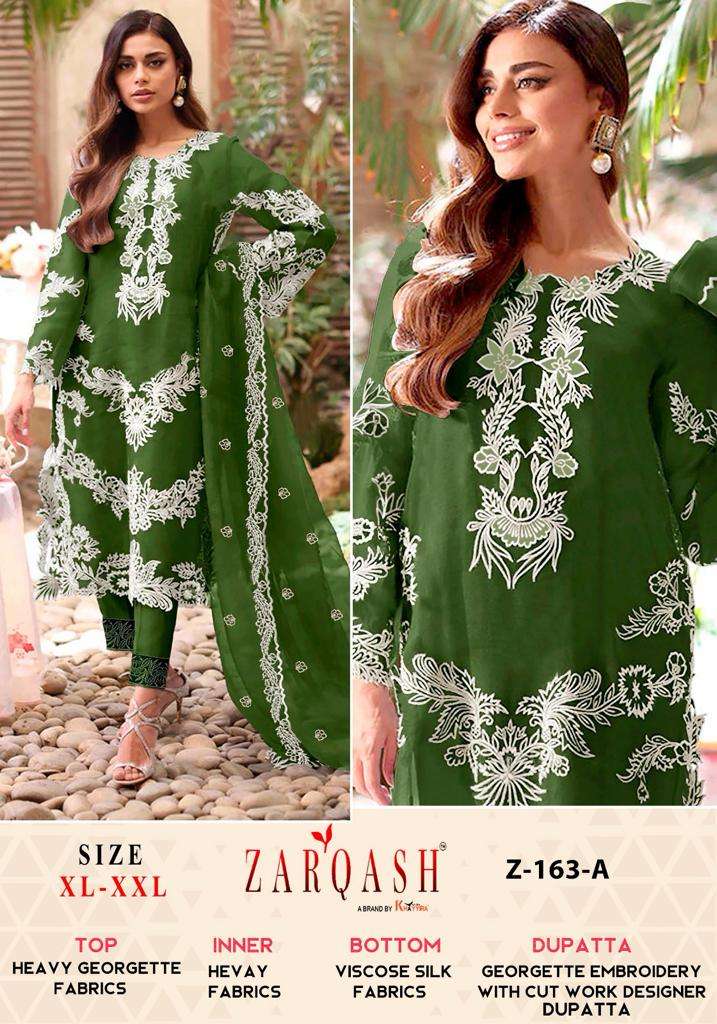 ZARQASH Z 163 READY MADE PAKISTANI SUIT