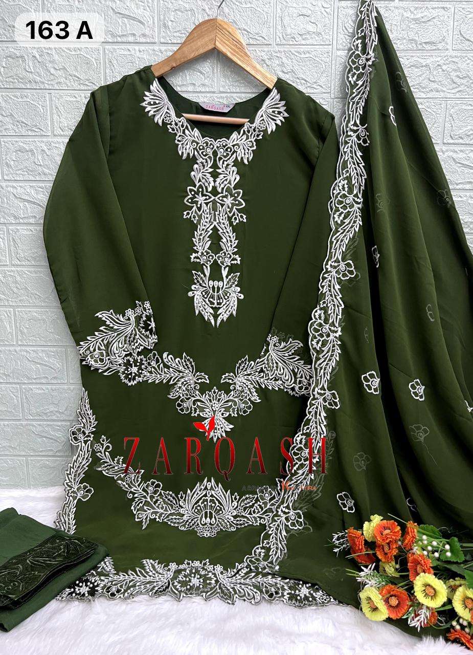ZARQASH Z 163 READY MADE PAKISTANI SUIT