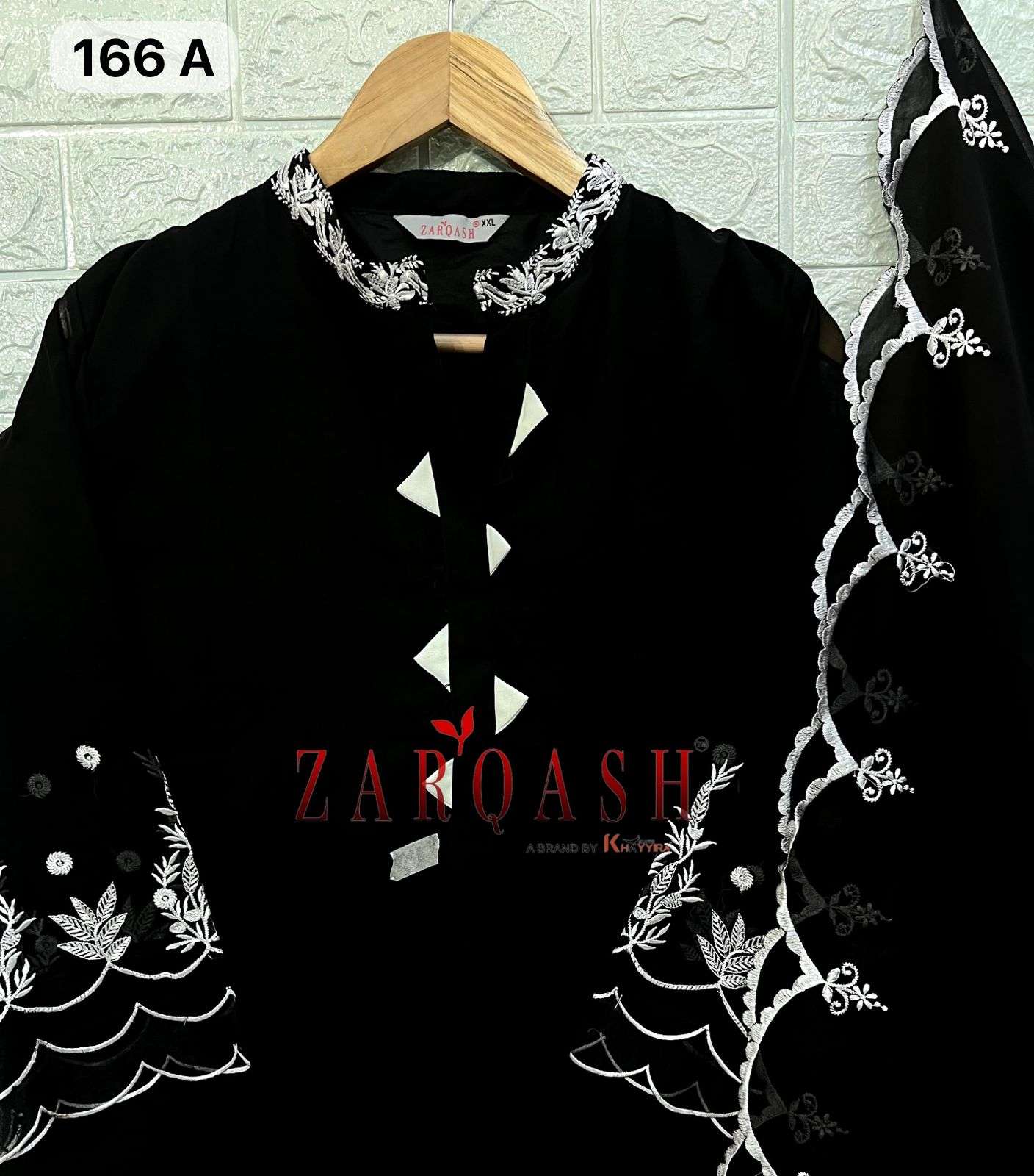 ZARQASH Z 166 FANCY DESIGNER GEORGETTE SUIT