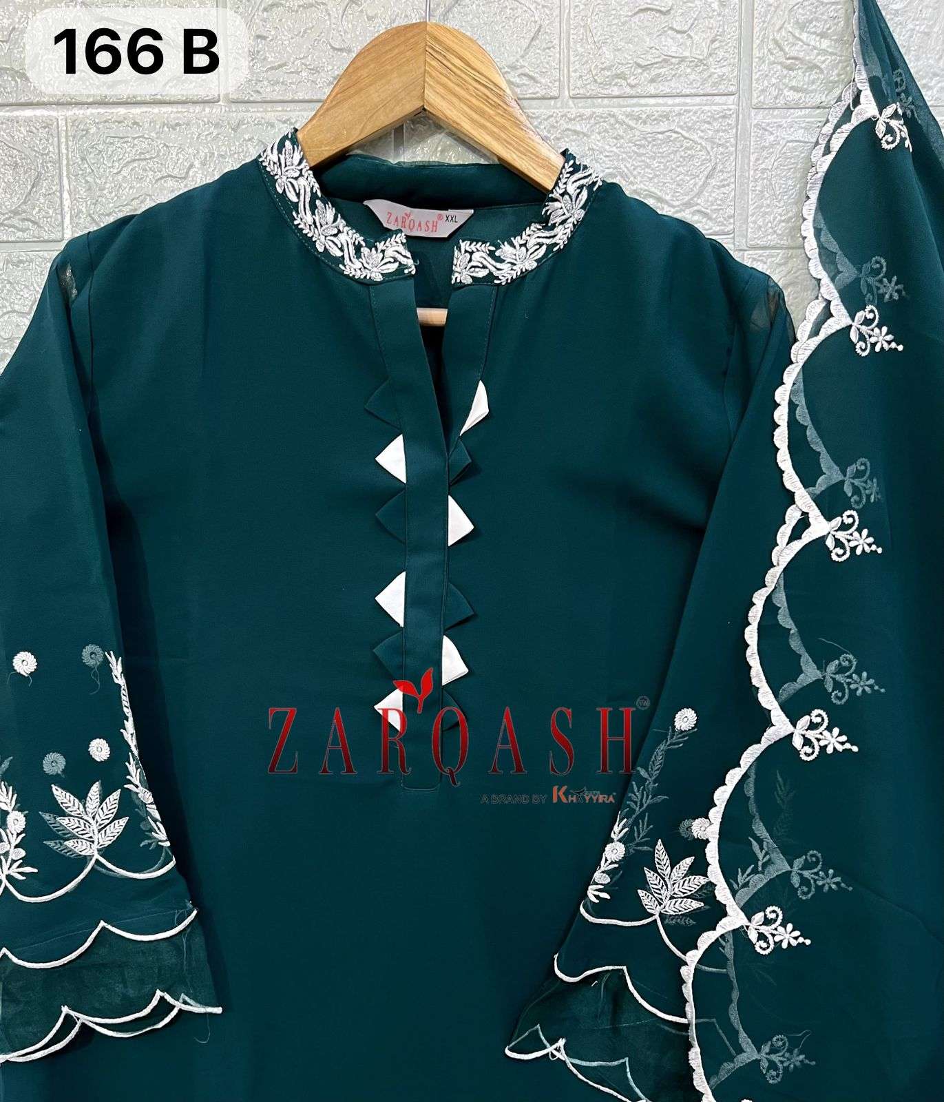 ZARQASH Z 166 FANCY DESIGNER GEORGETTE SUIT