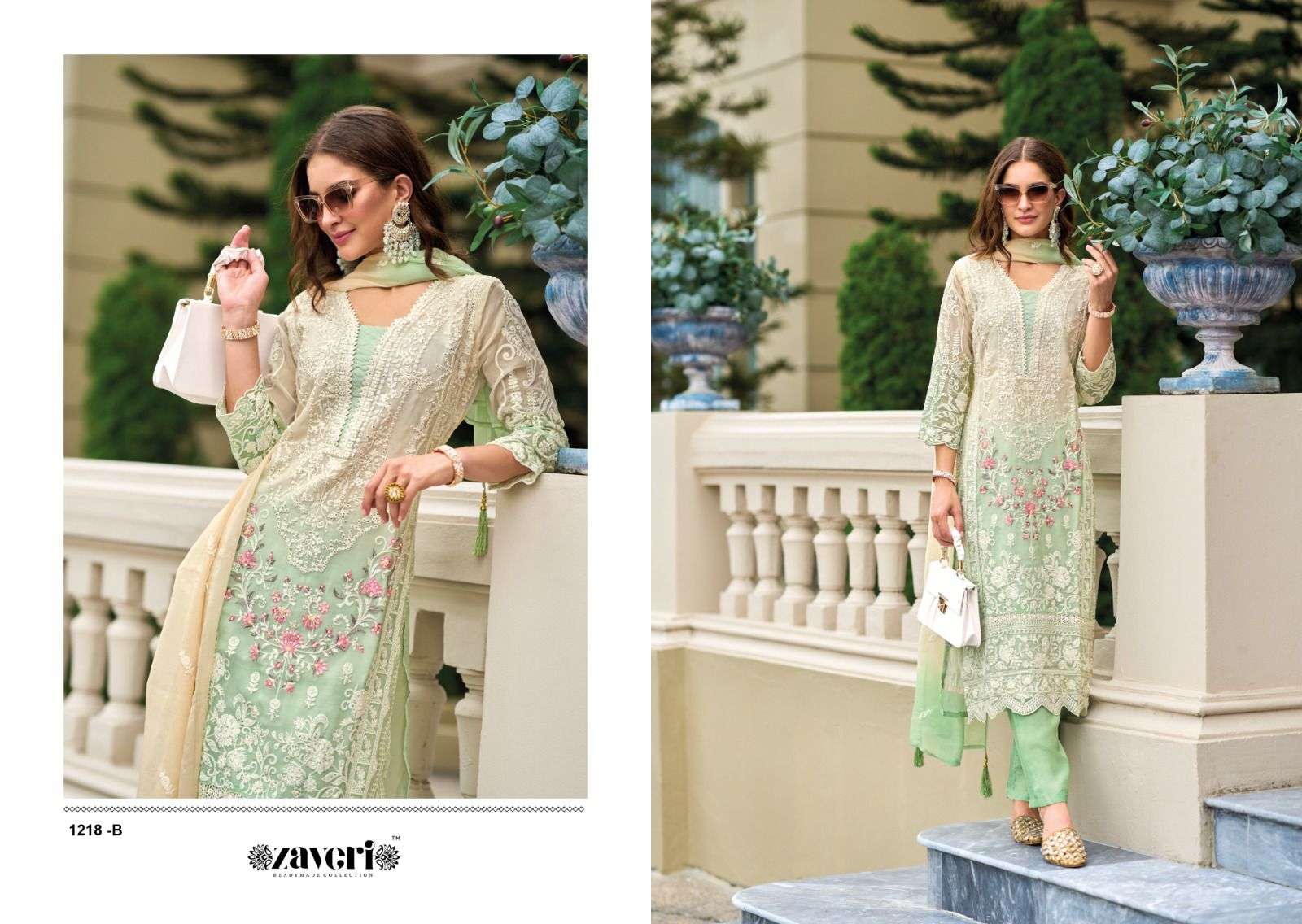 ZAVERI WOMEN BEAUTY FEMINA COLOR EDITION PARTY WEAR SUIT