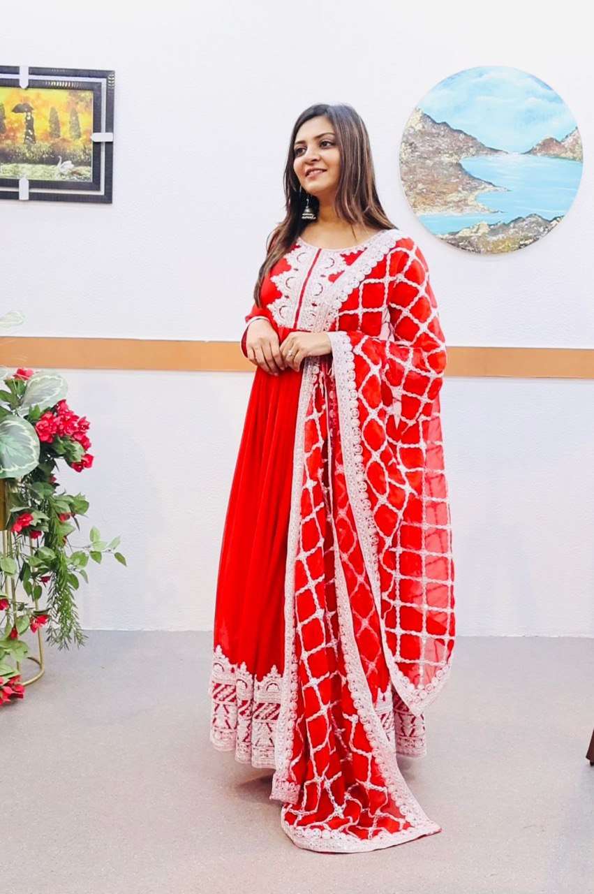 ZC 8986 ANARKALI KURTI SET