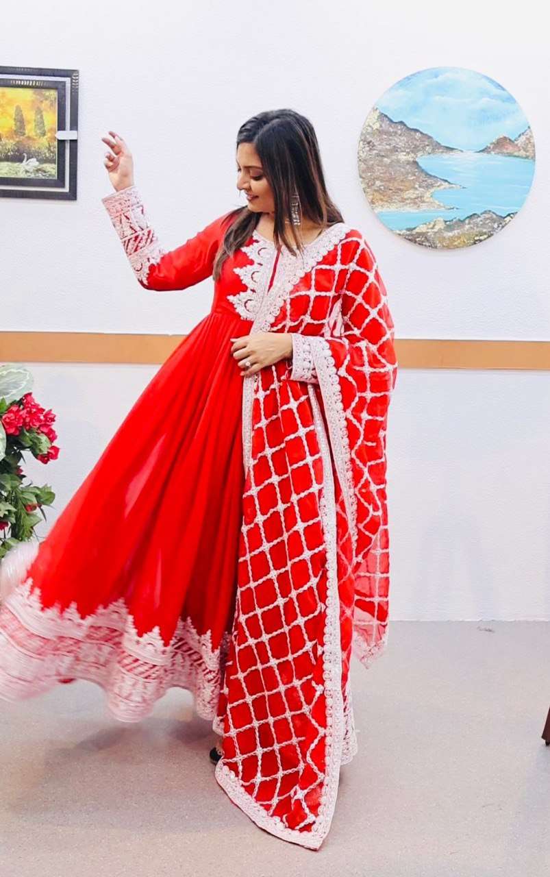 ZC 8986 ANARKALI KURTI SET
