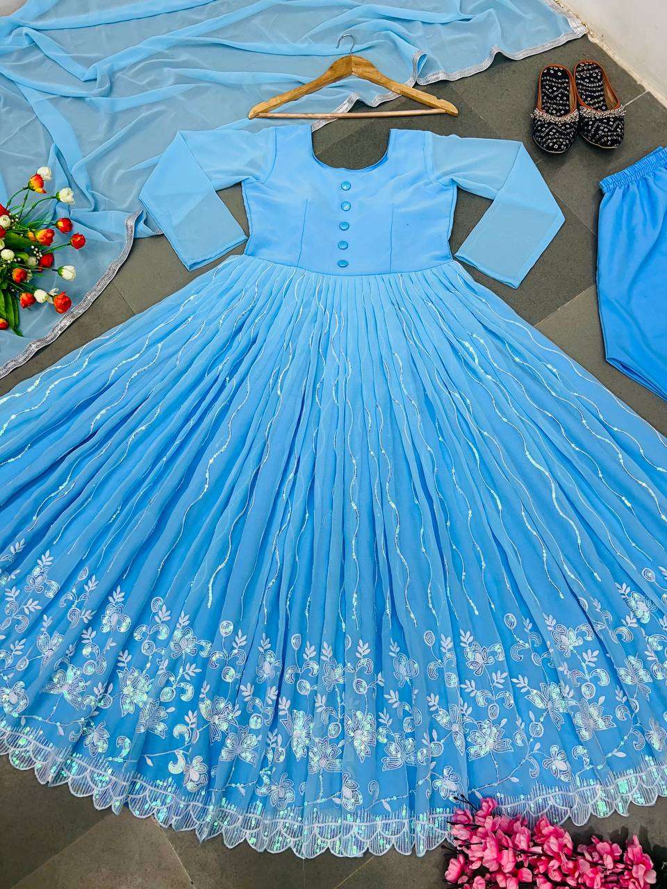 ZF 348 ANARKALI KURTI