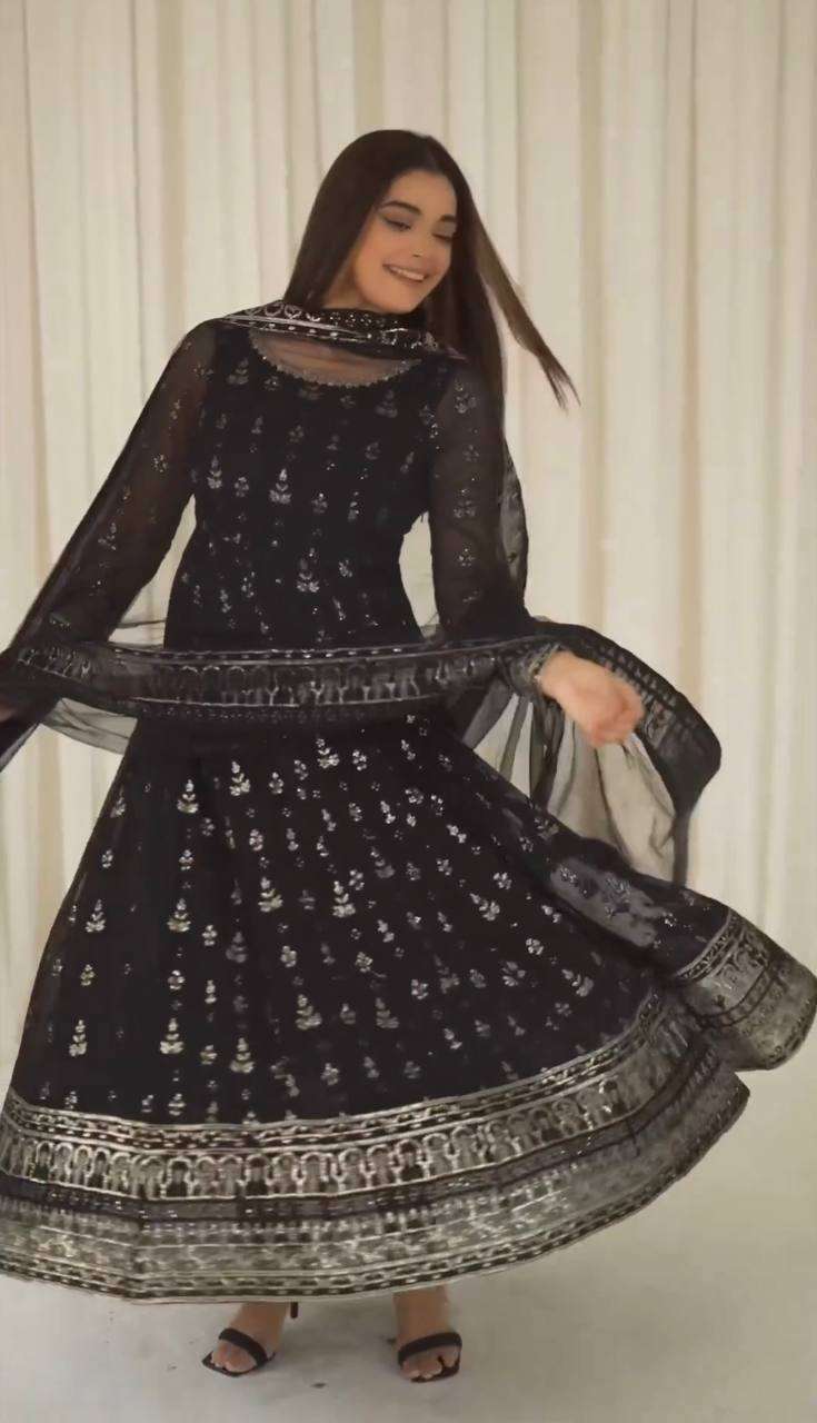 ZF 351 ANARKALI KURTI SET