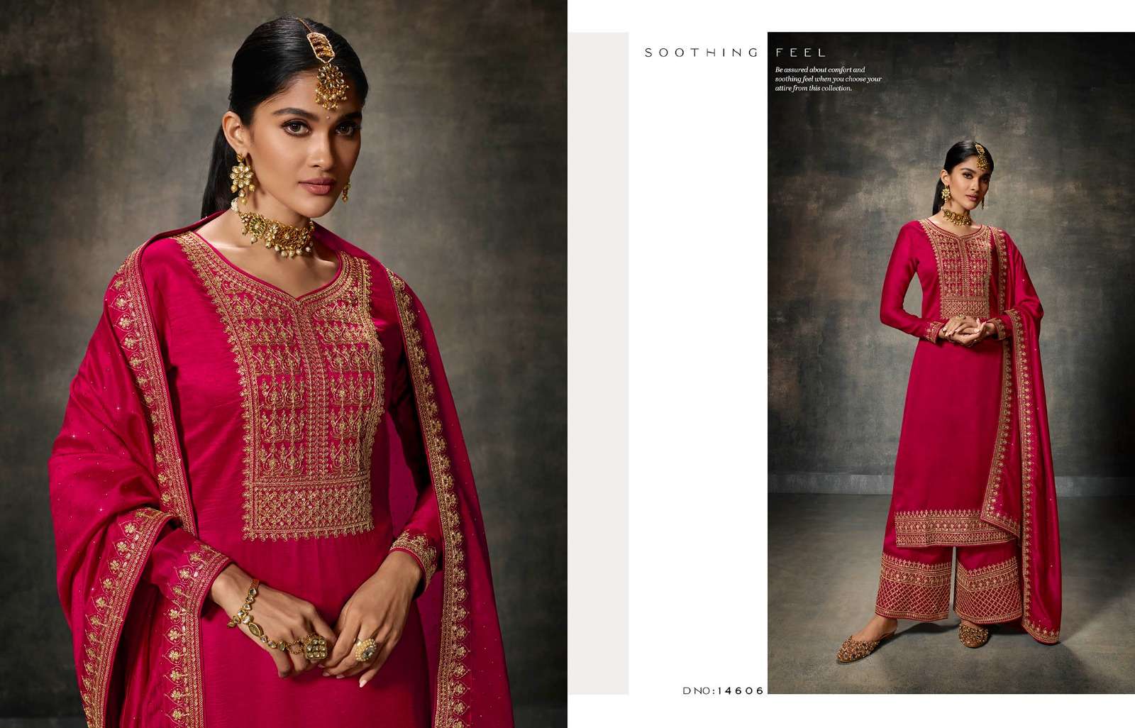 ZISA ADDA HEAVY DESIGNER SILK SUIT