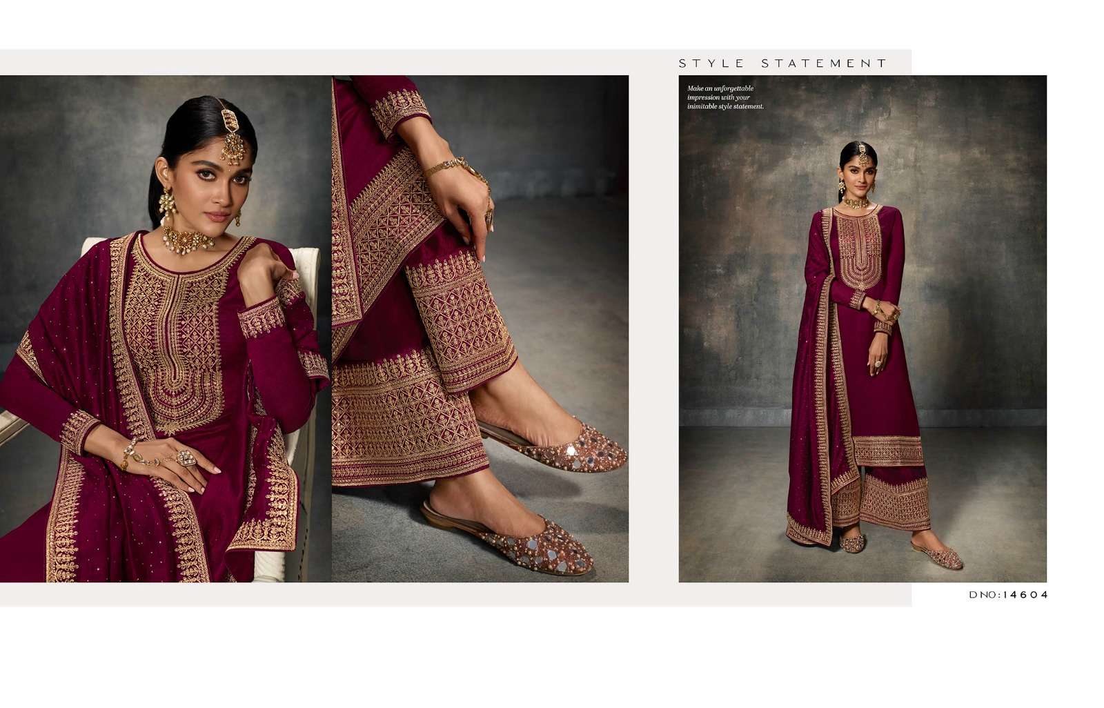 ZISA ADDA HEAVY DESIGNER SILK SUIT