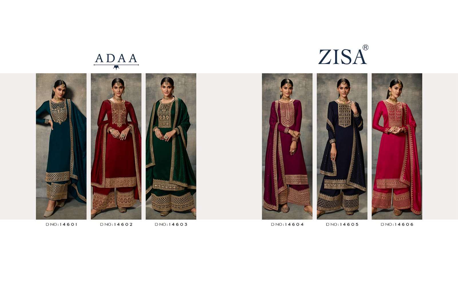 ZISA ADDA HEAVY DESIGNER SILK SUIT
