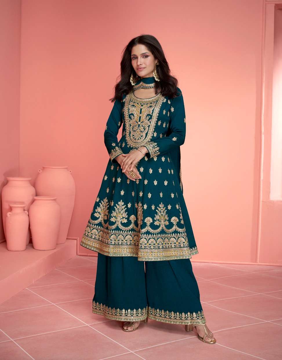AASHIRWAD CREATION NURVI HEAVY DESIGNER SUIT
