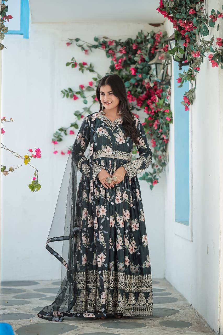 AD 143 ANARKALI KURTI 