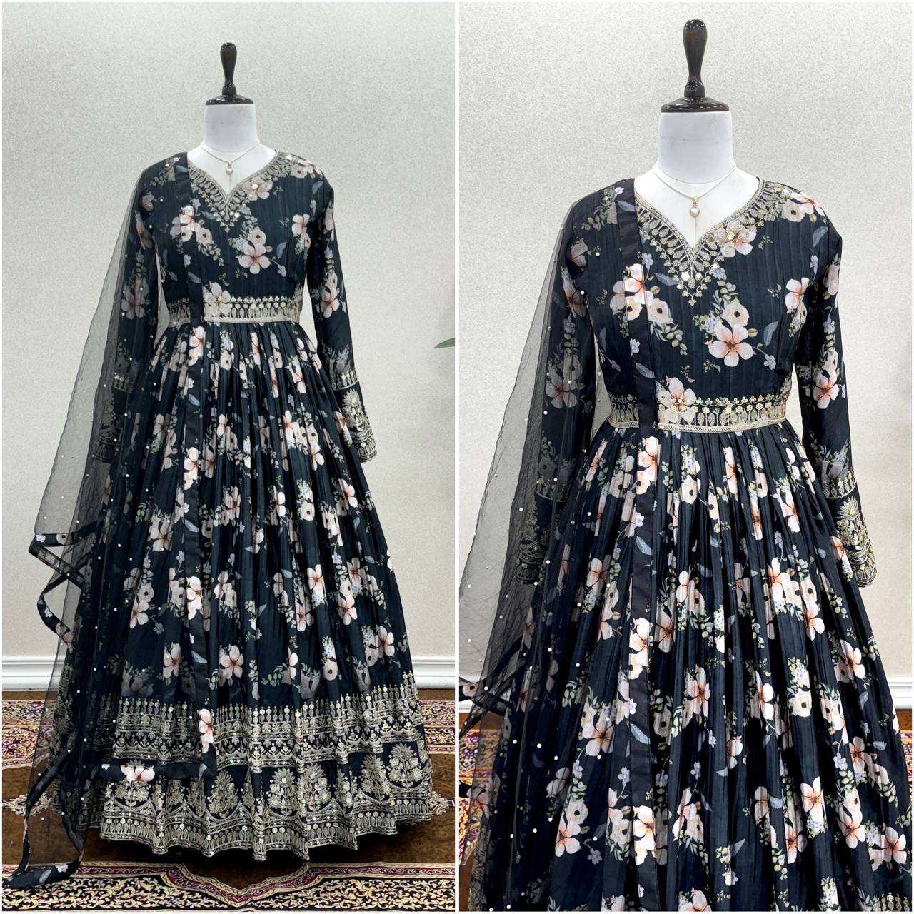AD 143 ANARKALI KURTI 