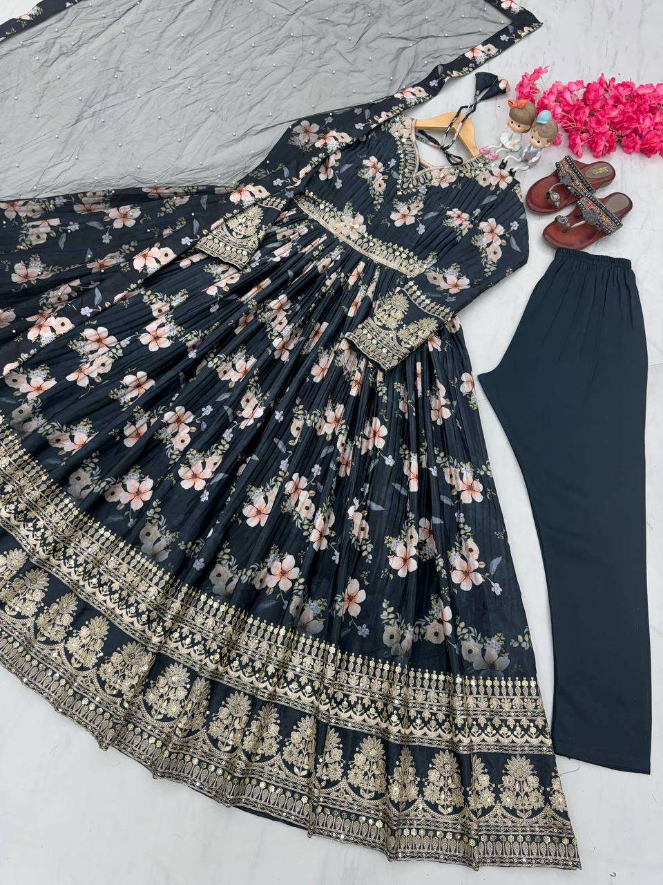 AD 143 ANARKALI KURTI 