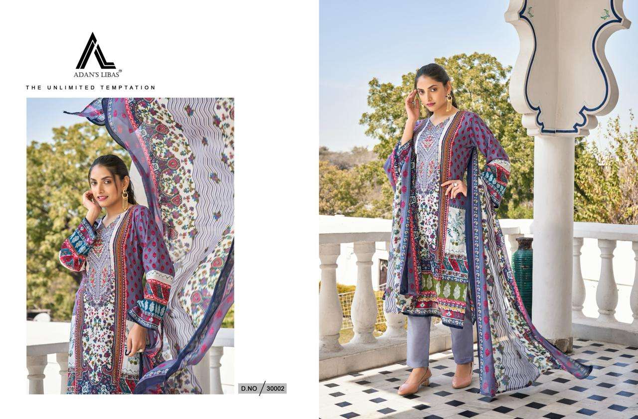 ADAN LIBAAS NAIRA VOL 30 DIGITAL PRINT SUIT
