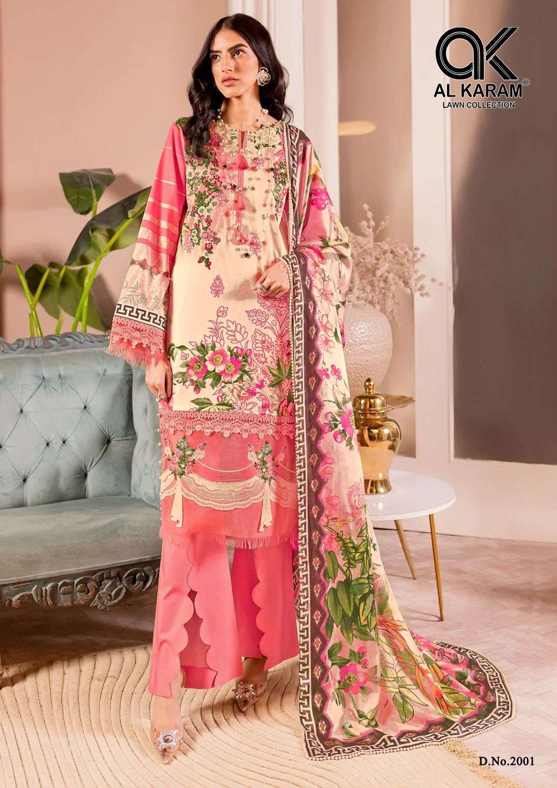 AL KARAM ADANS LIBAS EXCLUSIVE COLLECTION VOL 2 COTTON SUIT