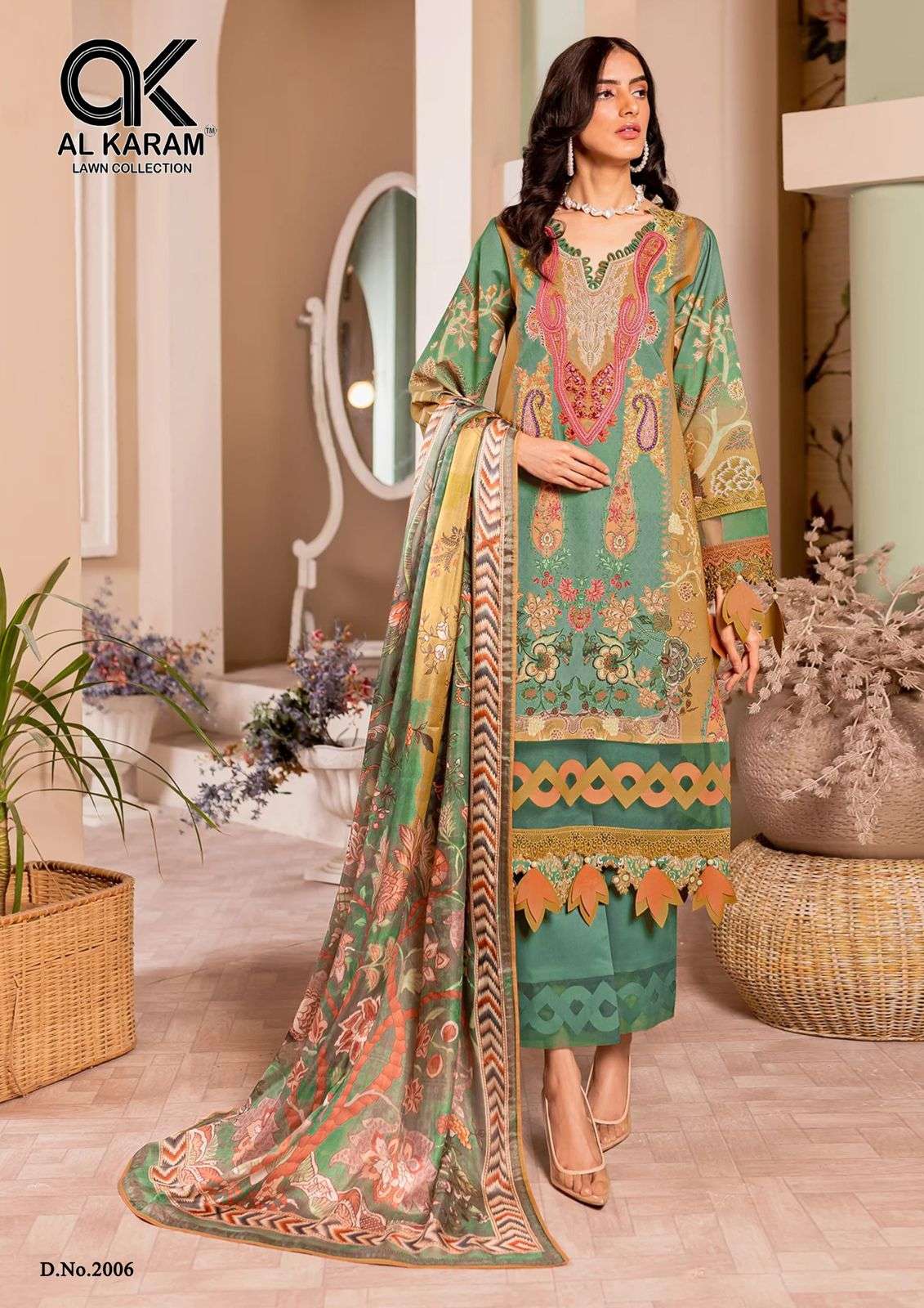 AL KARAM ADANS LIBAS EXCLUSIVE COLLECTION VOL 2 COTTON SUIT