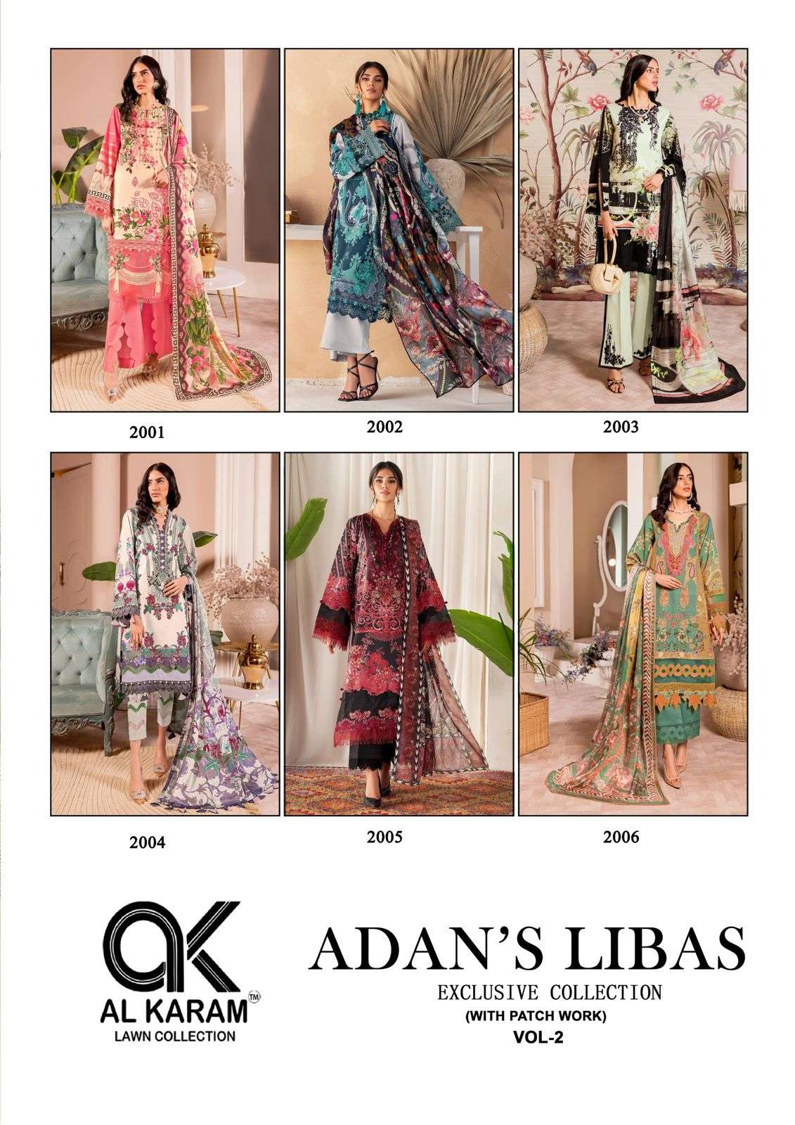 AL KARAM ADANS LIBAS EXCLUSIVE COLLECTION VOL 2 COTTON SUIT