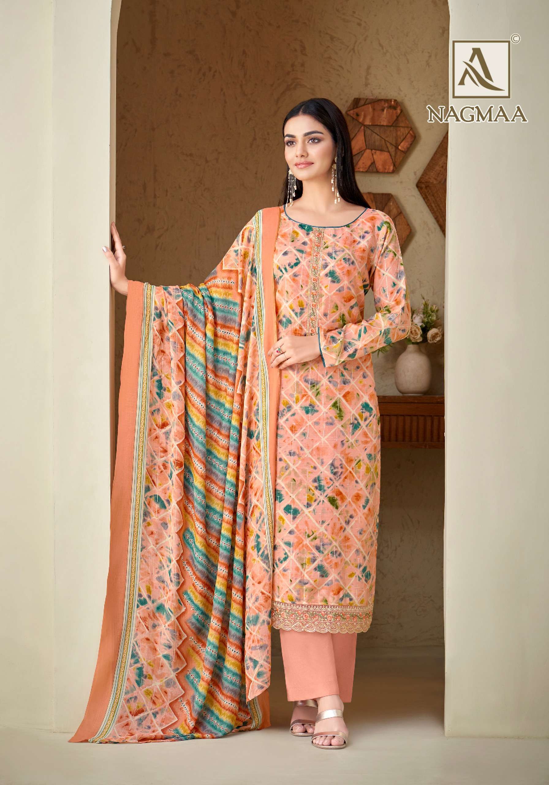 ALOK SUITS NAGMAA VISCOSE SALWAR SUIT
