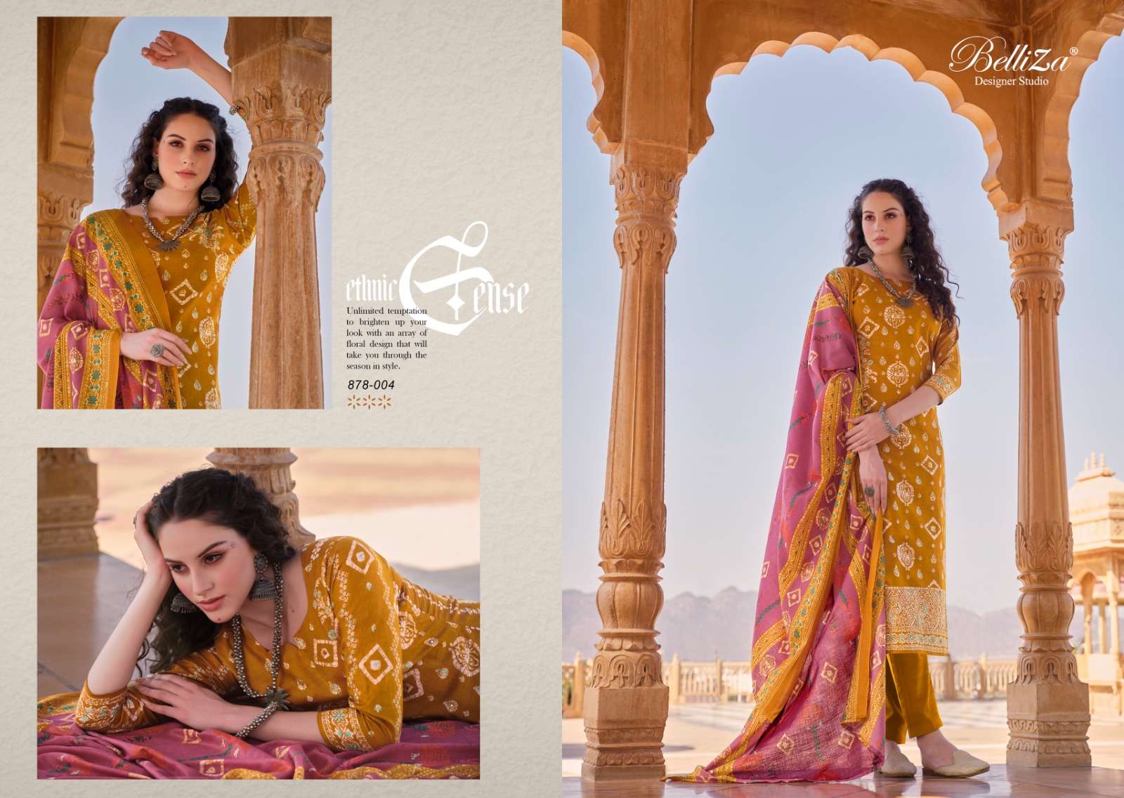 BELLIZA DESIGNER STUDIO MASHUQA COTTON DIGITAL PRINT SUIT