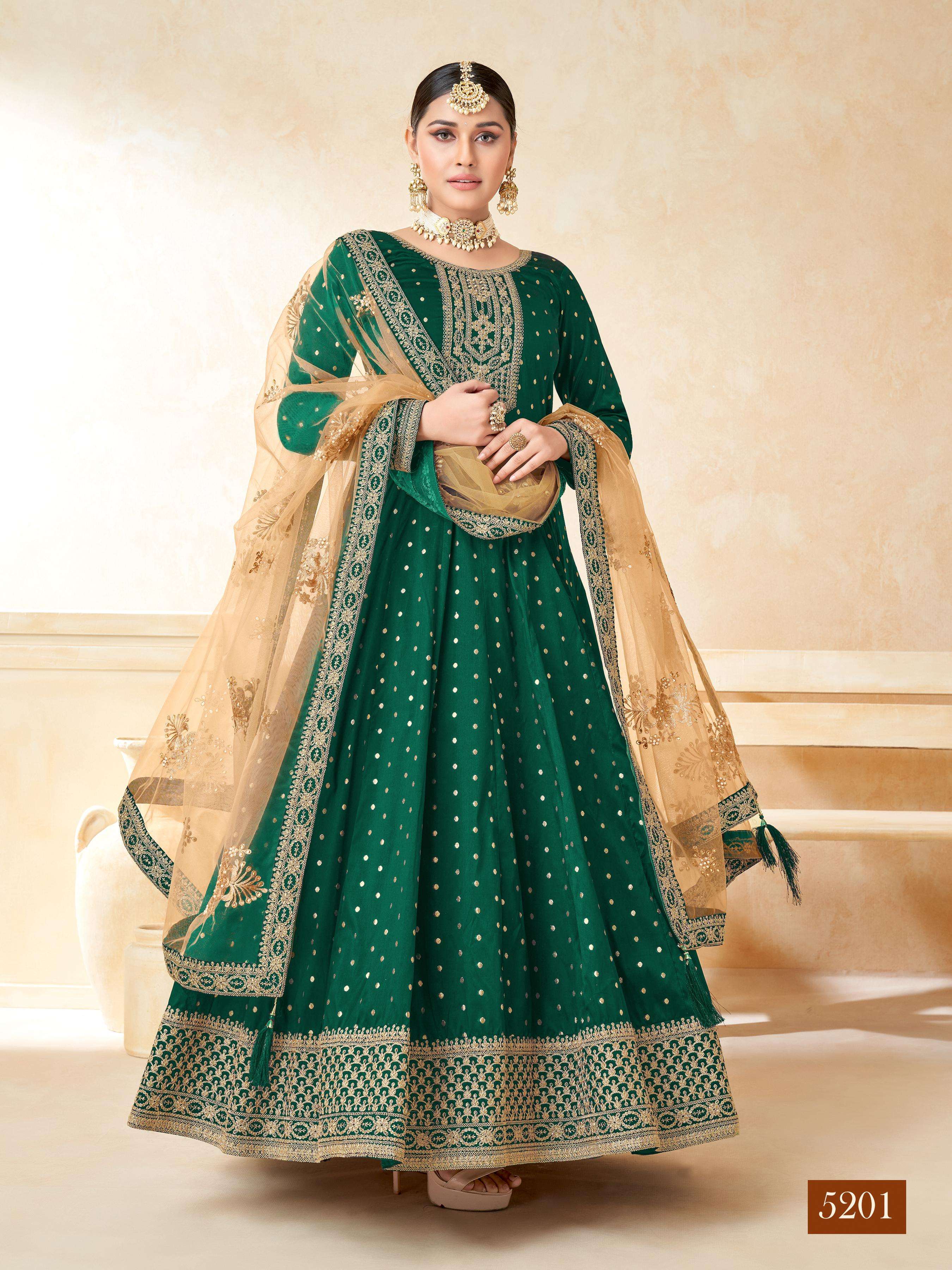 DANI CREATION AANAYA VOL 152 EMBROIDERY DESIGNER SUIT