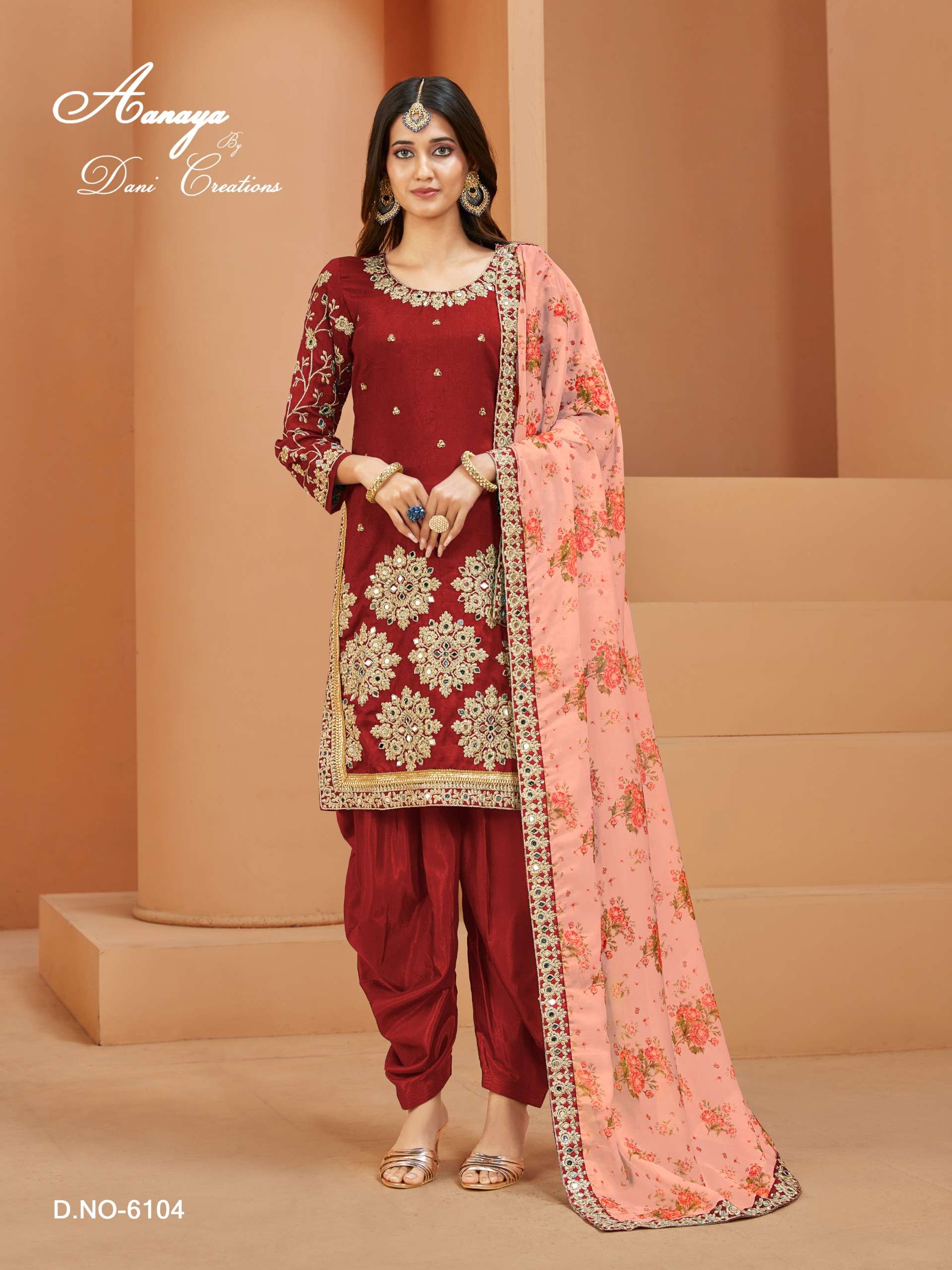 DANI CREATION AANAYA VOL 161 DHOTI SALWAR SUITS