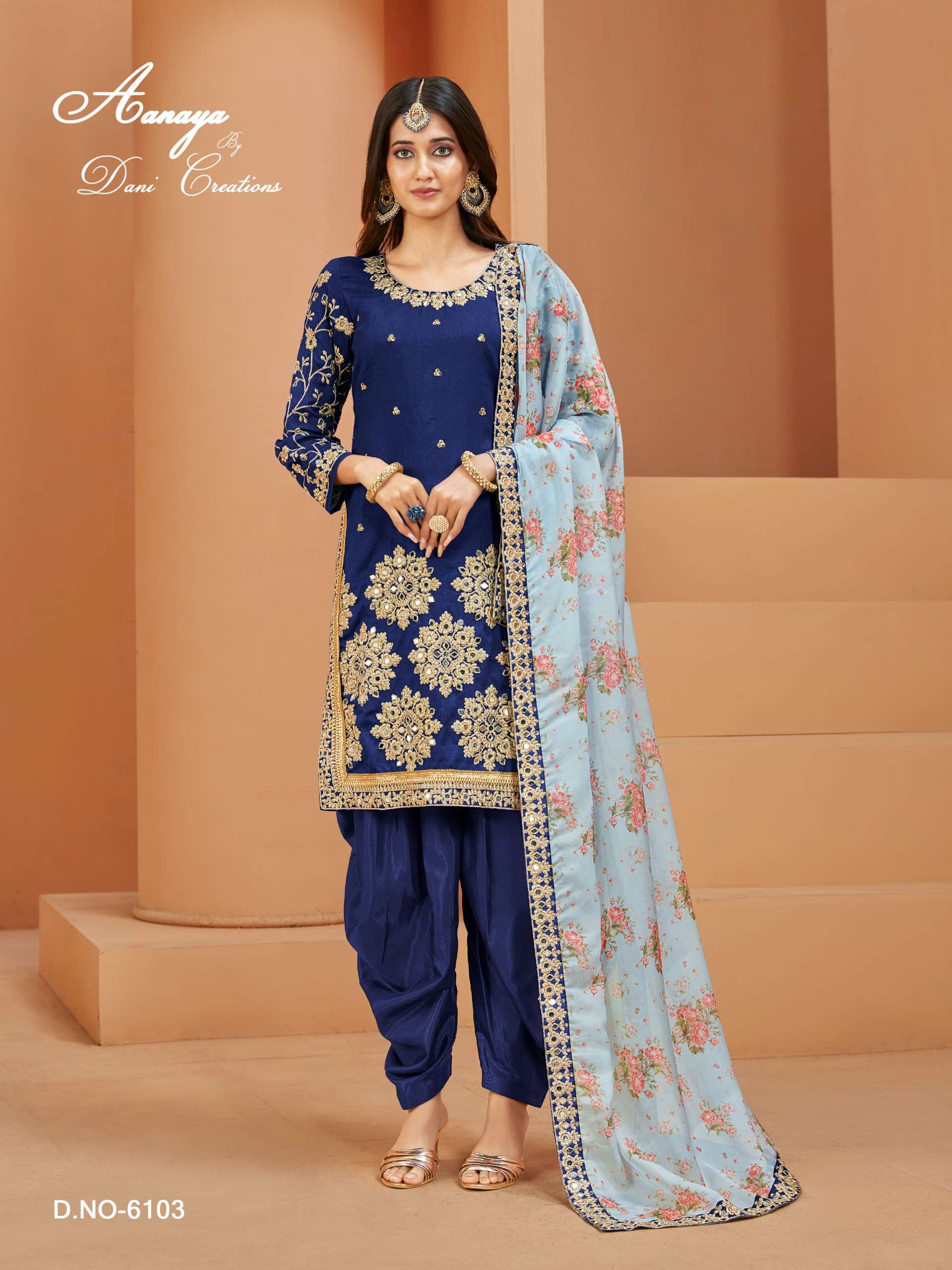 DANI CREATION AANAYA VOL 161 DHOTI SALWAR SUITS