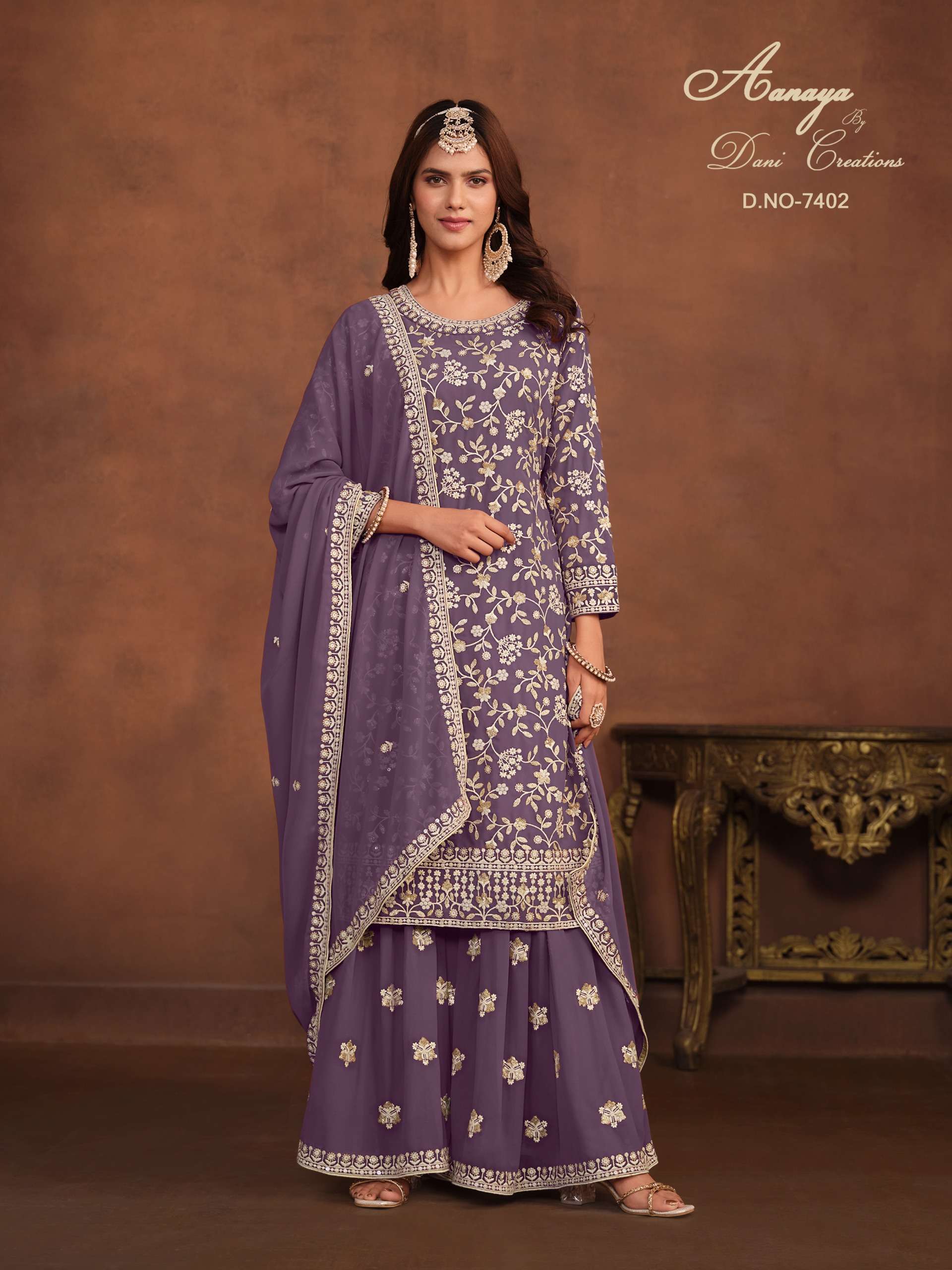 DANI CREATION AANAYA VOL 174 GEORGETTE DESIGNER SUIT