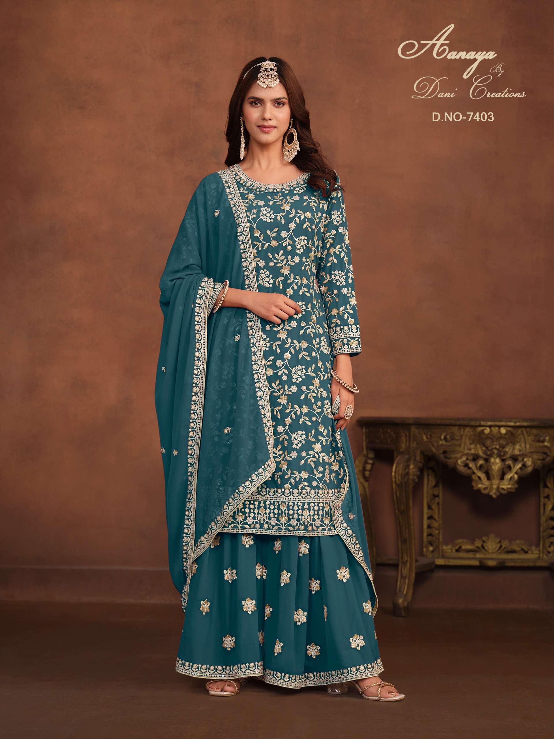 DANI CREATION AANAYA VOL 174 GEORGETTE DESIGNER SUIT