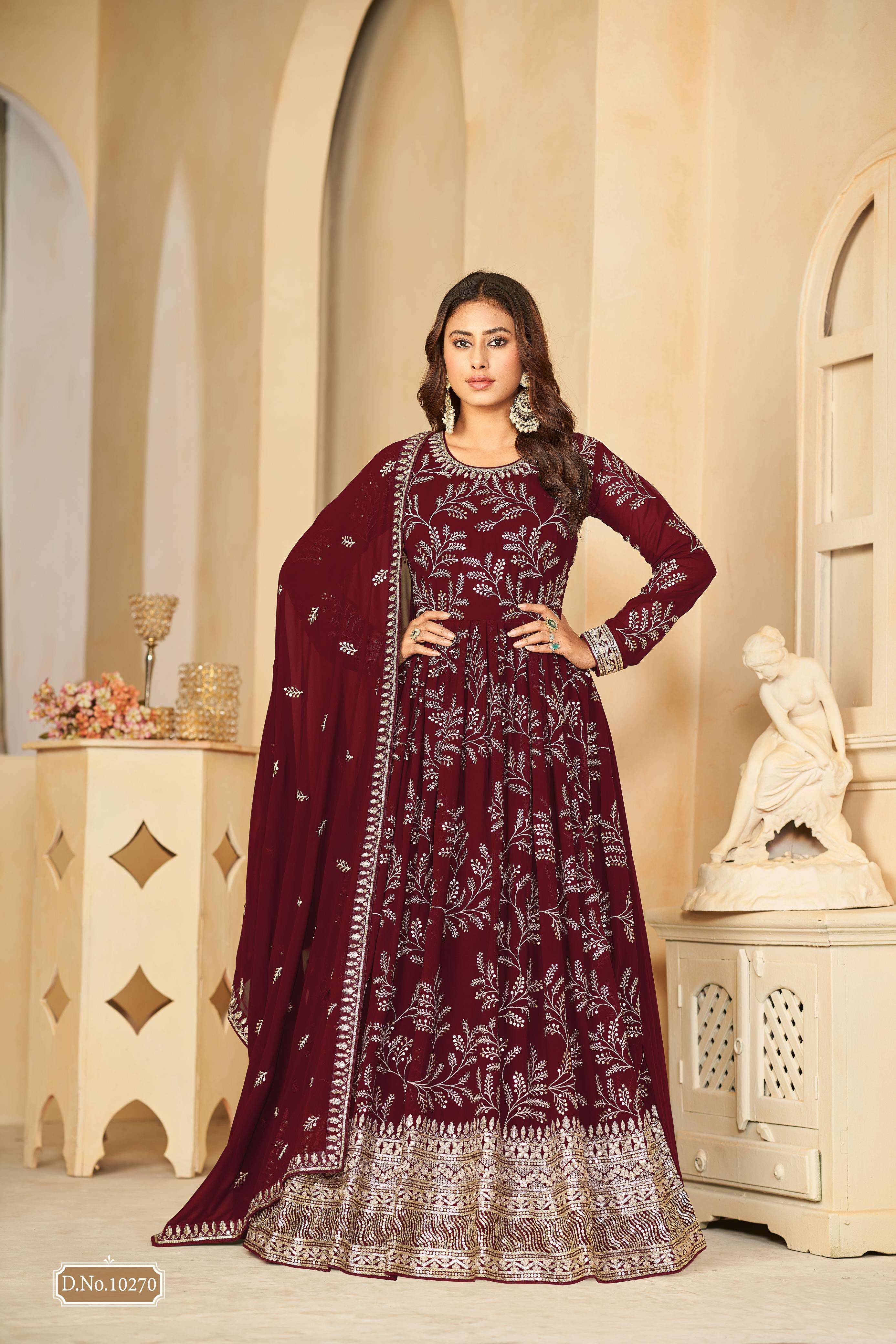 DANI CREATION ANJUBAA VOL 27 PARTY WEAR DRESS 