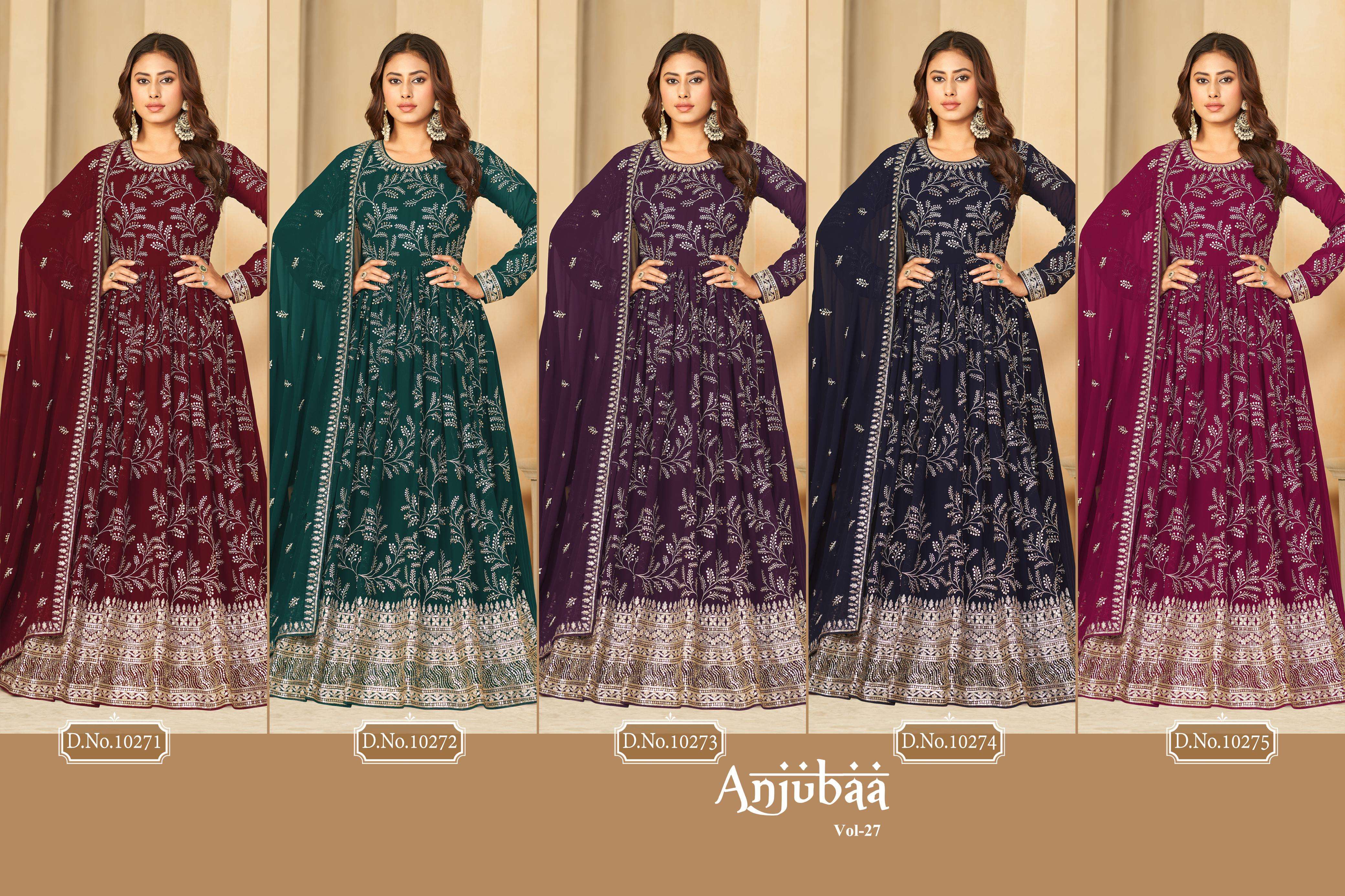 DANI CREATION ANJUBAA VOL 27 PARTY WEAR DRESS 