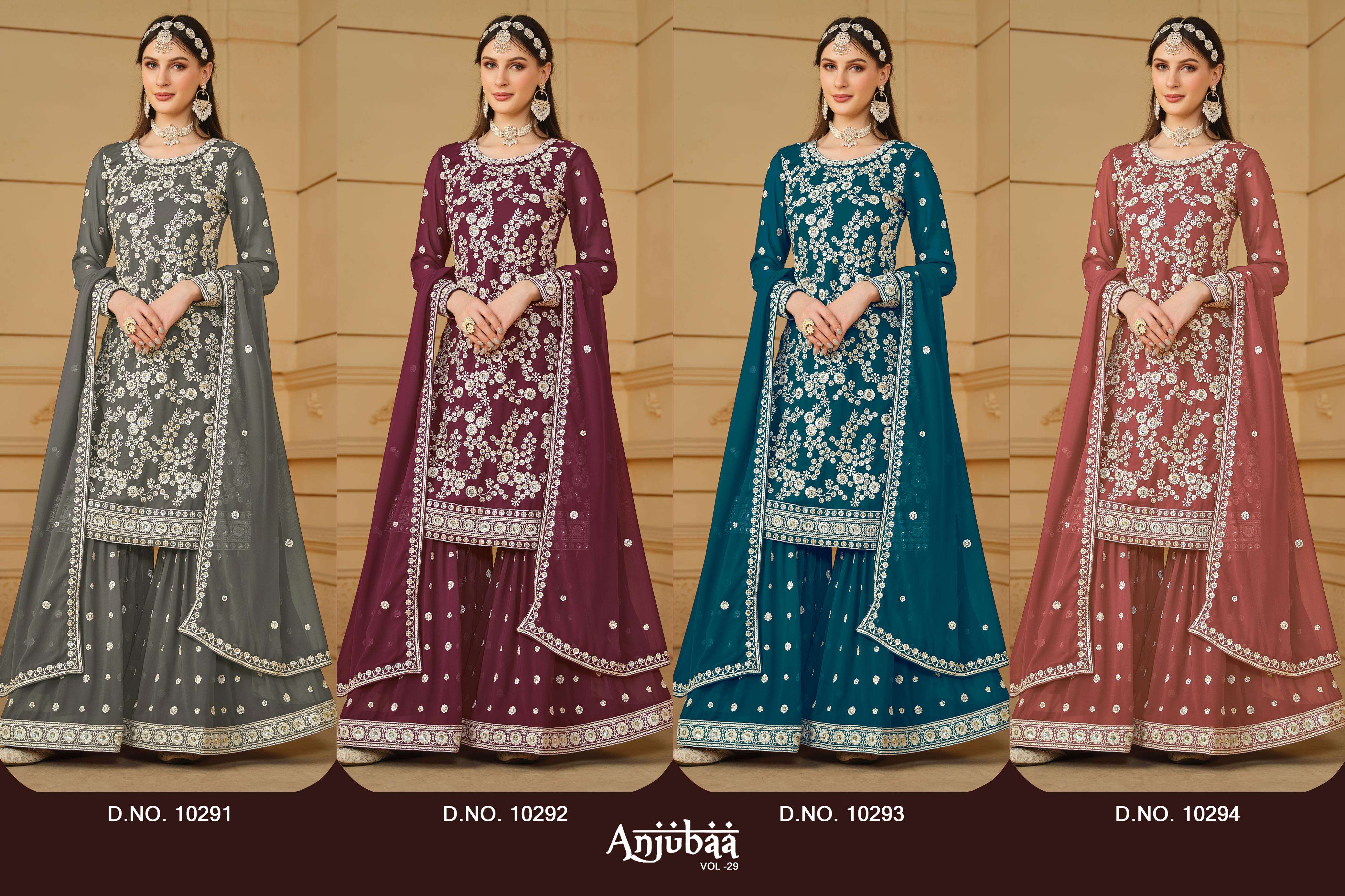 DANI CREATION ANJUBAA VOL 29 HEAVY DESIGNER PARTY WEAR SUIT