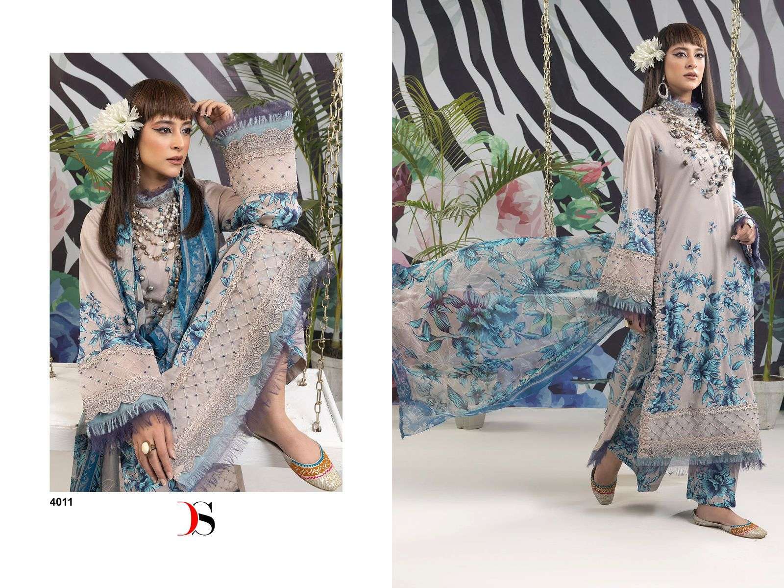 DEEPSY SUITS ADANS PRINTS 24 COTTON SALWAR KAMEEZ 