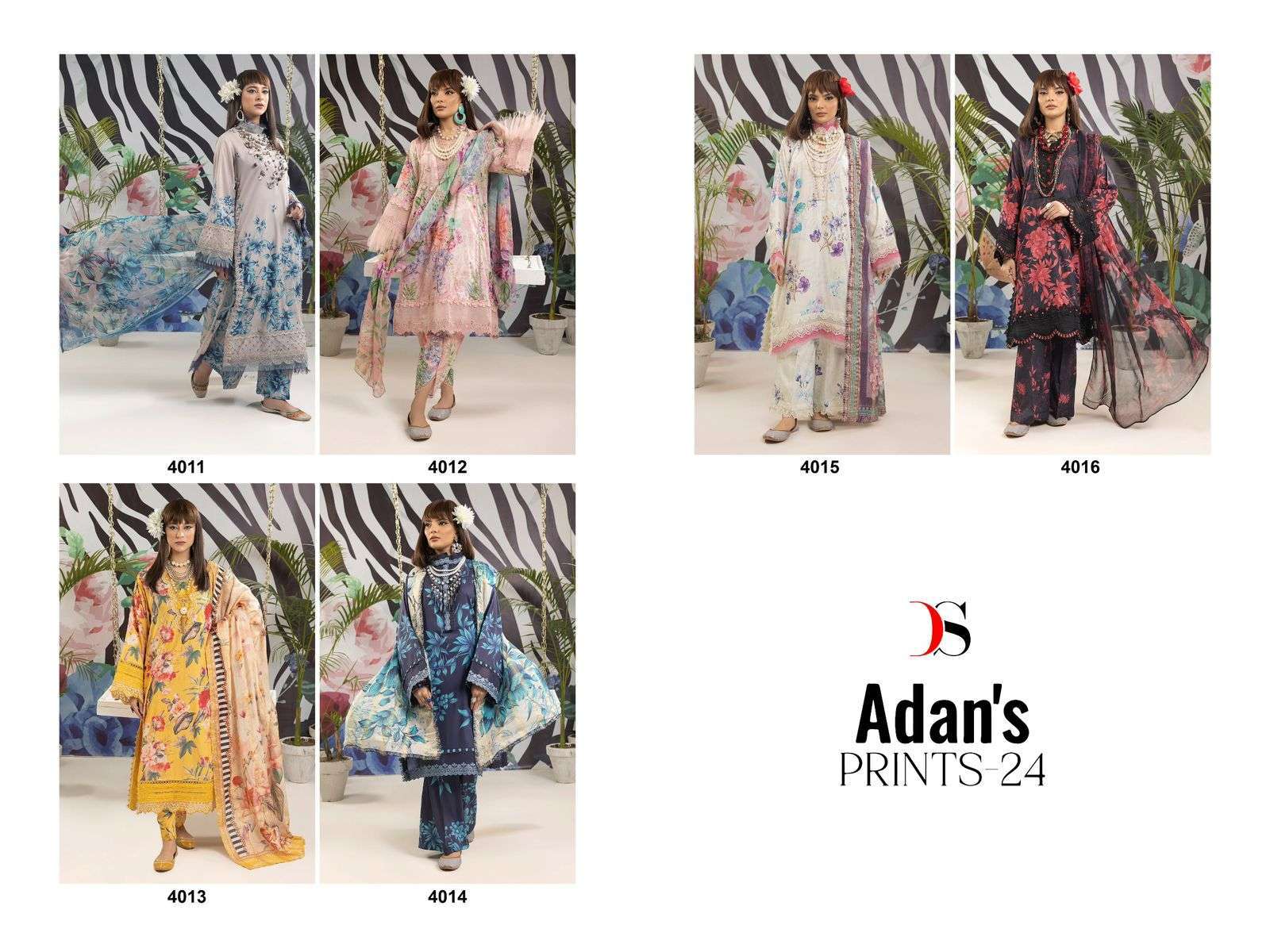 DEEPSY SUITS ADANS PRINTS 24 COTTON SALWAR KAMEEZ 