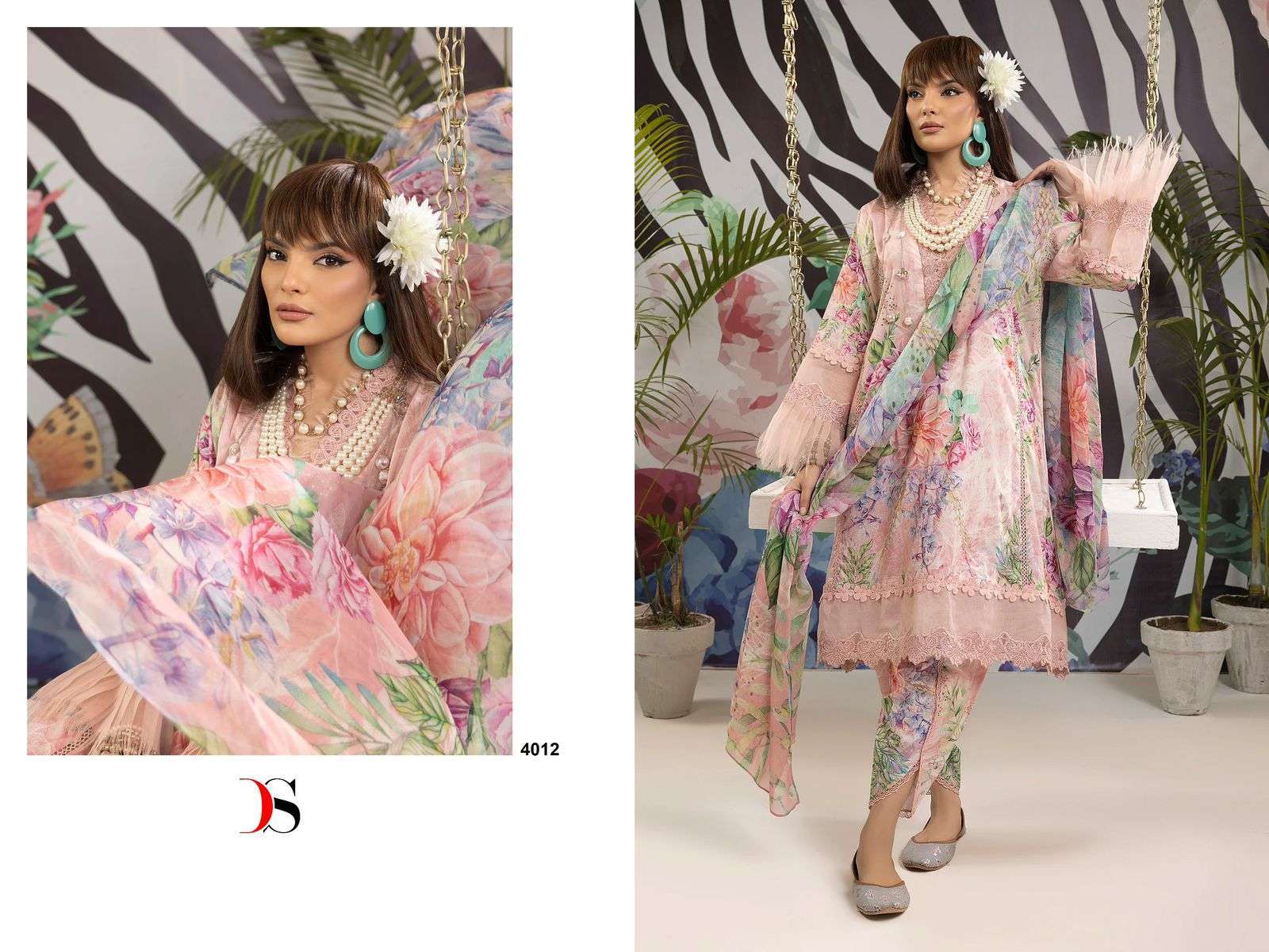 DEEPSY SUITS ADANS PRINTS 24 COTTON SALWAR KAMEEZ 